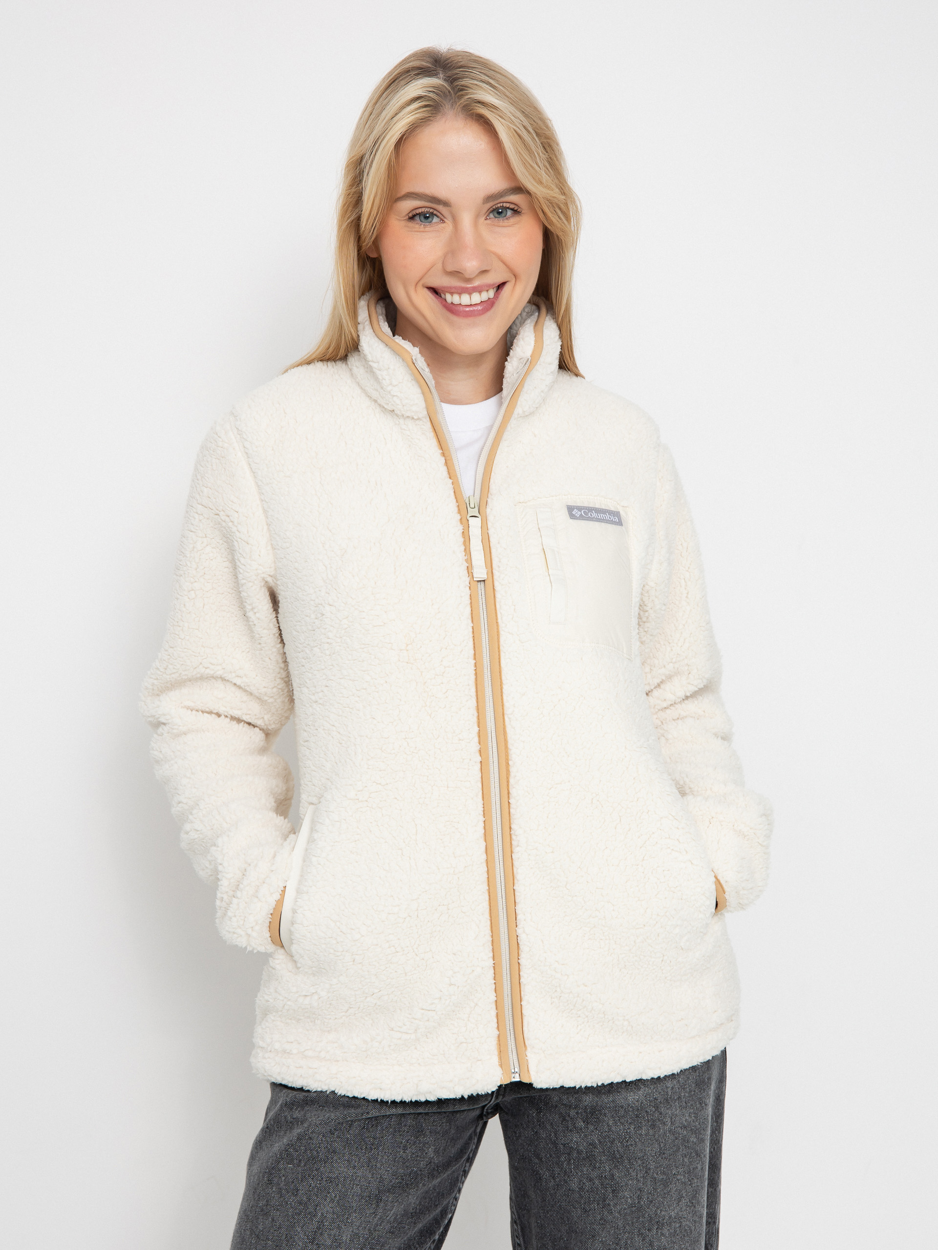 Флісовий светр Columbia West Bend Full Zip II Wmn (chalk)