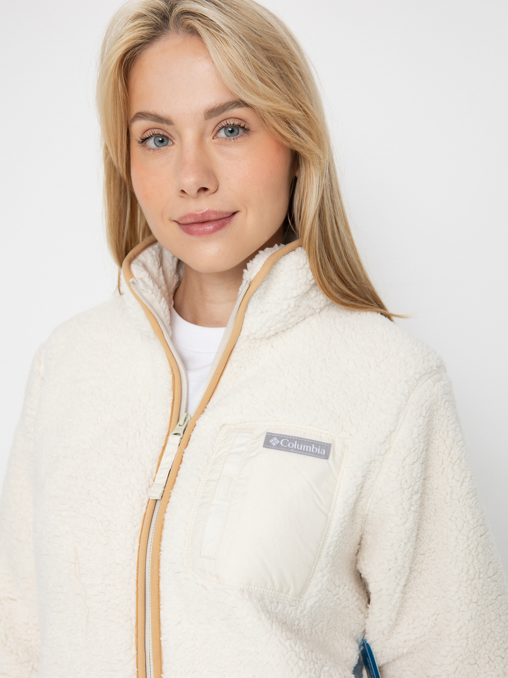 Жіночий Флісовий светр Columbia West Bend Full Zip II (chalk)