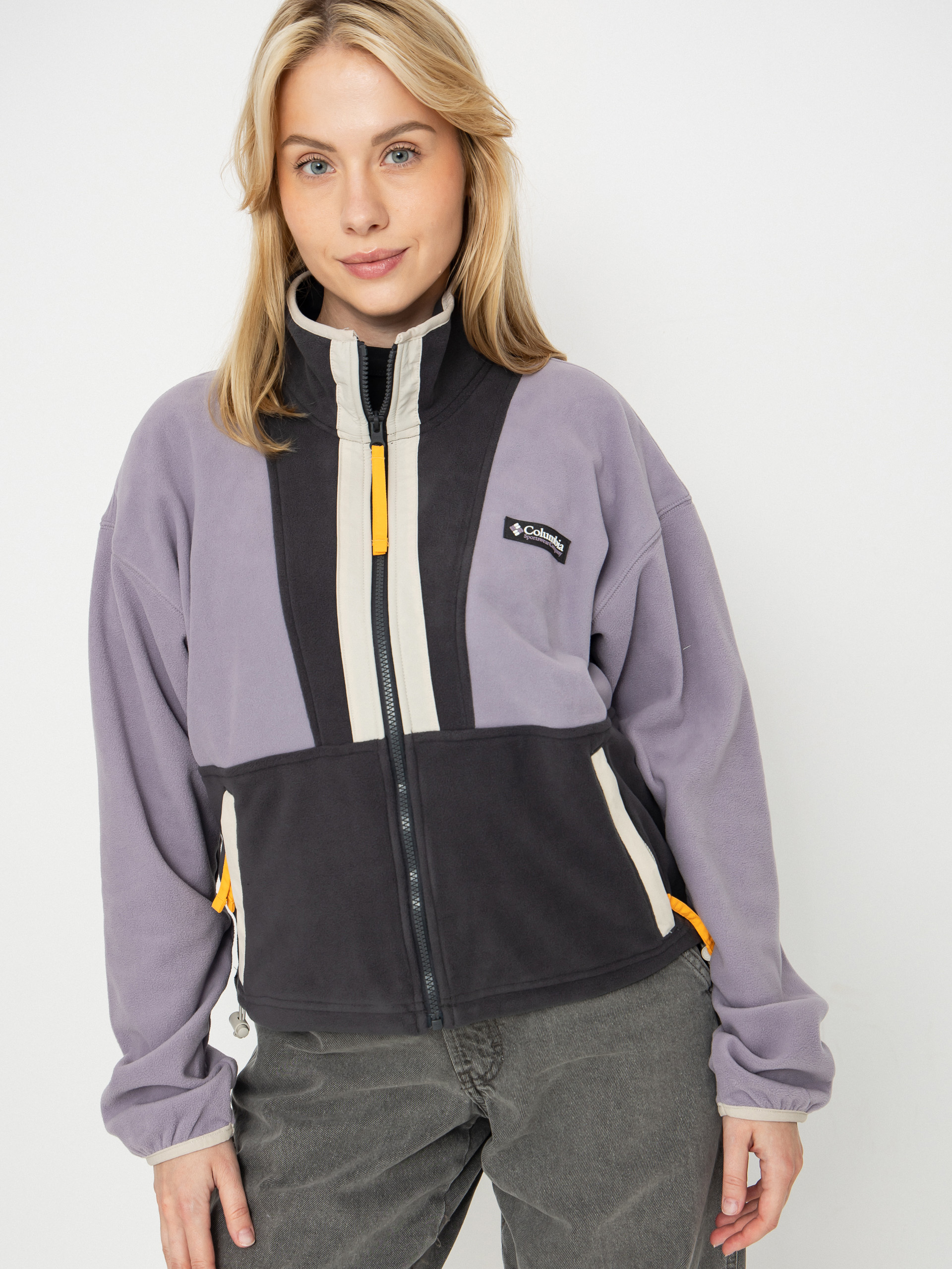 Флісовий светр Columbia Backbowl II Full Zip Wmn (shale purple/shark/dark stone)