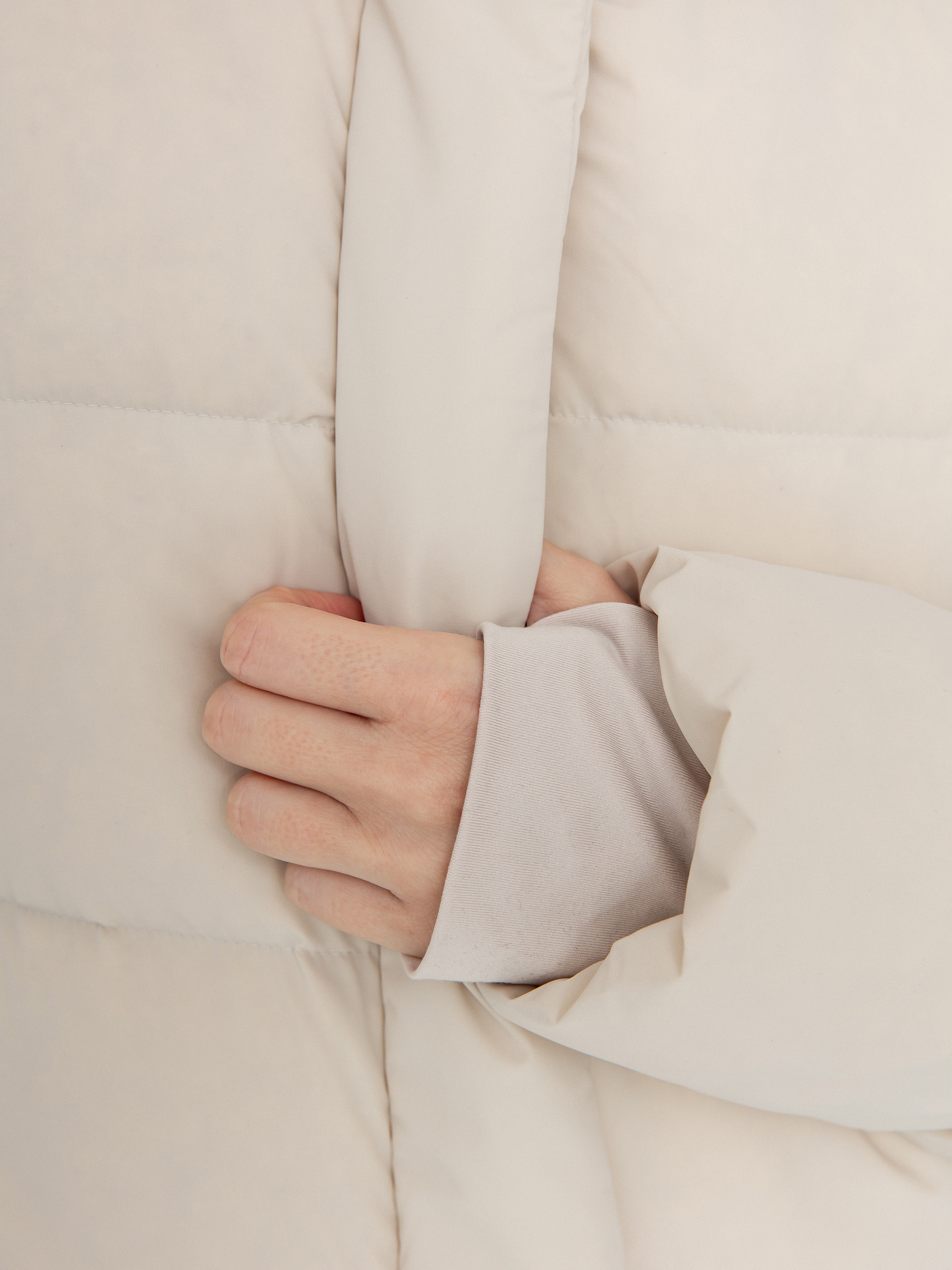 Куртка Columbia Amaze Puff Mid Hooded Wmn (dark stone)