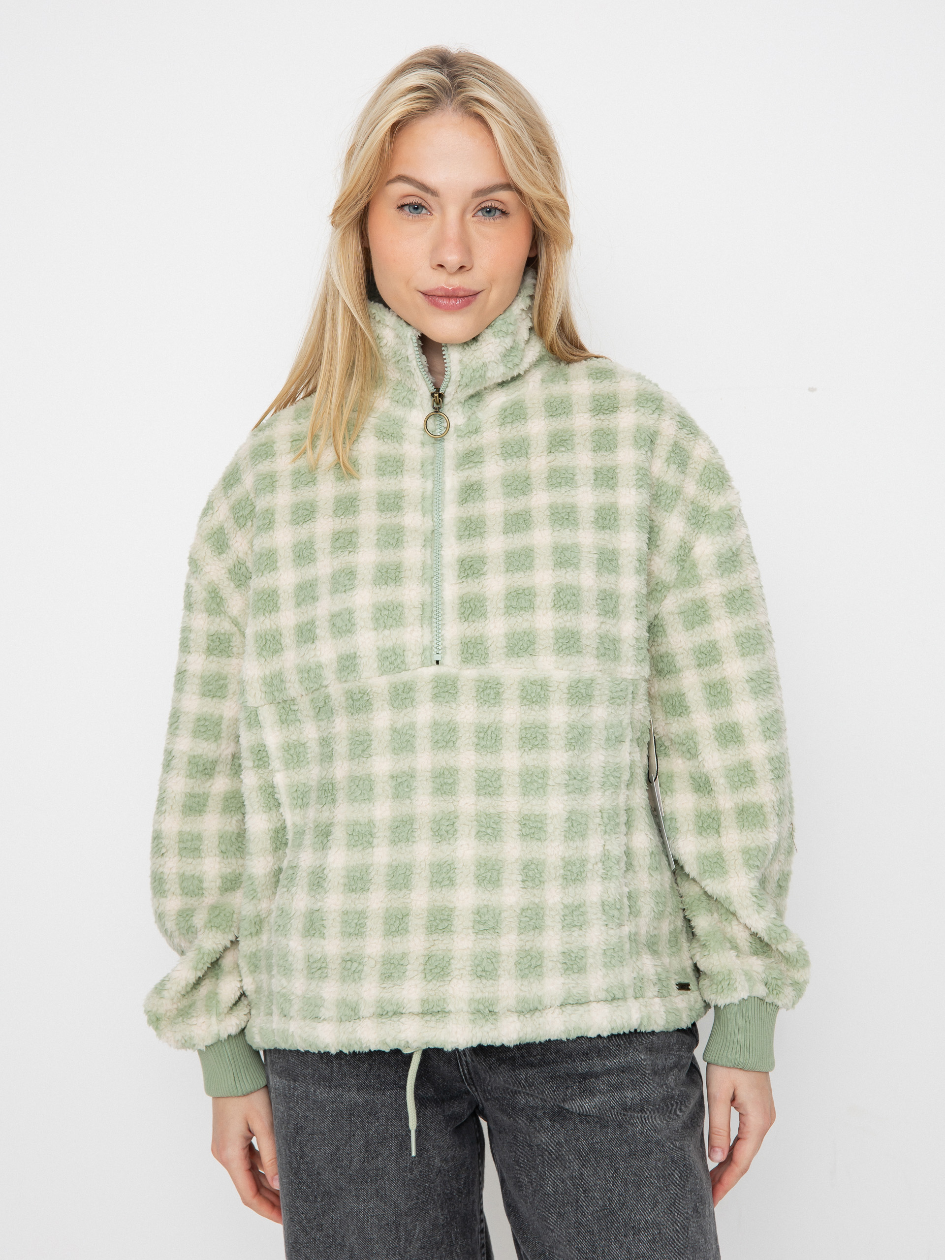 Флісовий светр Billabong Time Off Wmn (pistachio)