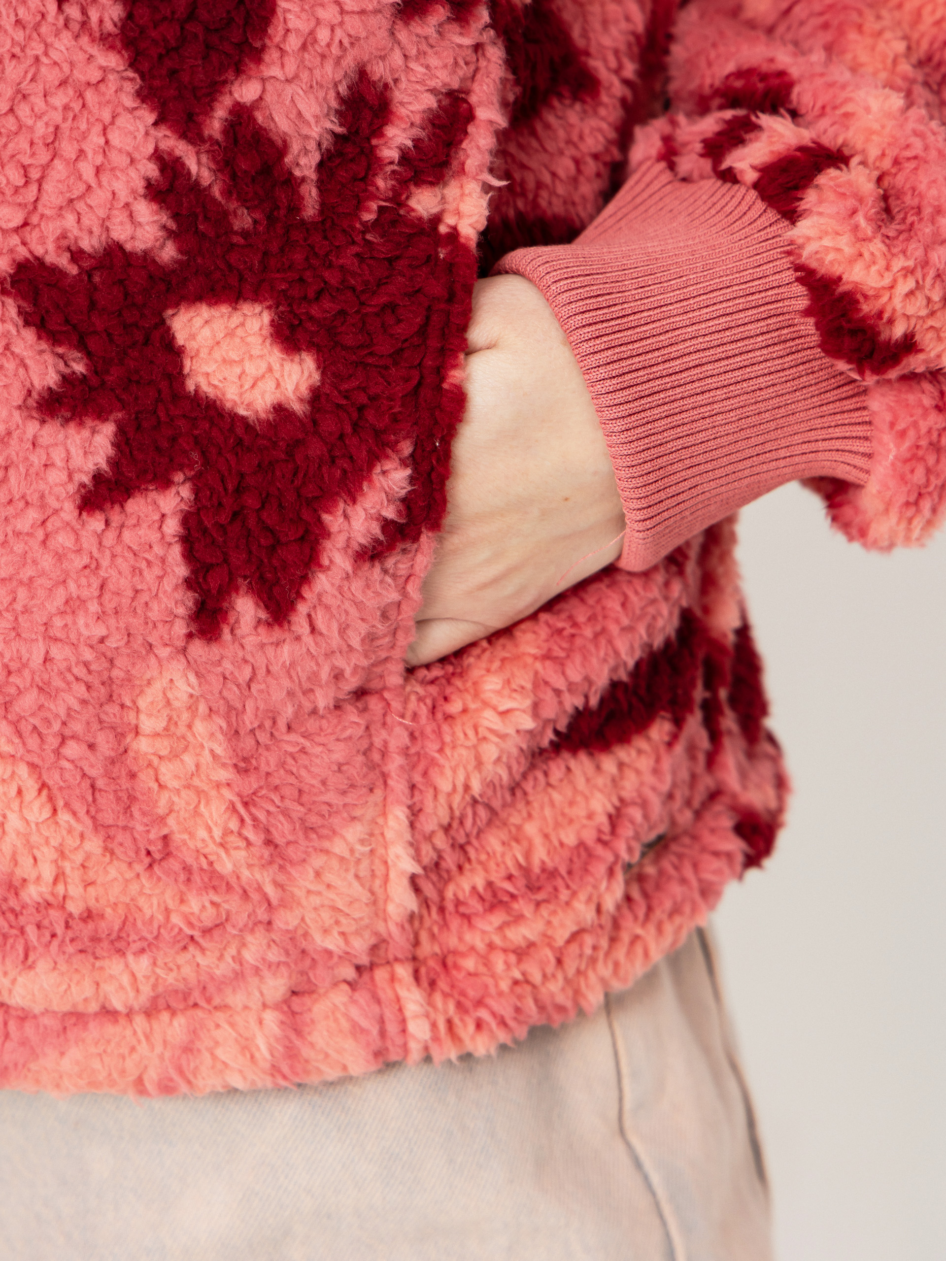 Жіночий Флісовий светр Billabong Time Off (mauve rose)