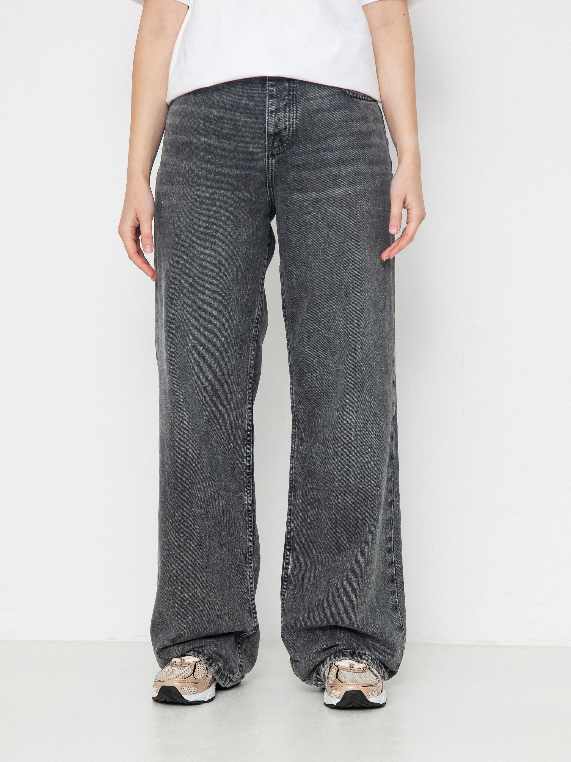 Штани Roxy Milla Wide Leg Regular Mid Gr Wmn (mid grey)