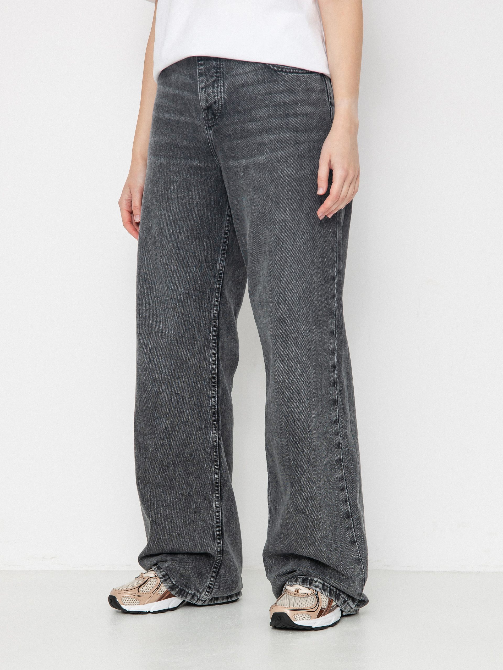 Штани Roxy Milla Wide Leg Regular Mid Gr Wmn (mid grey)