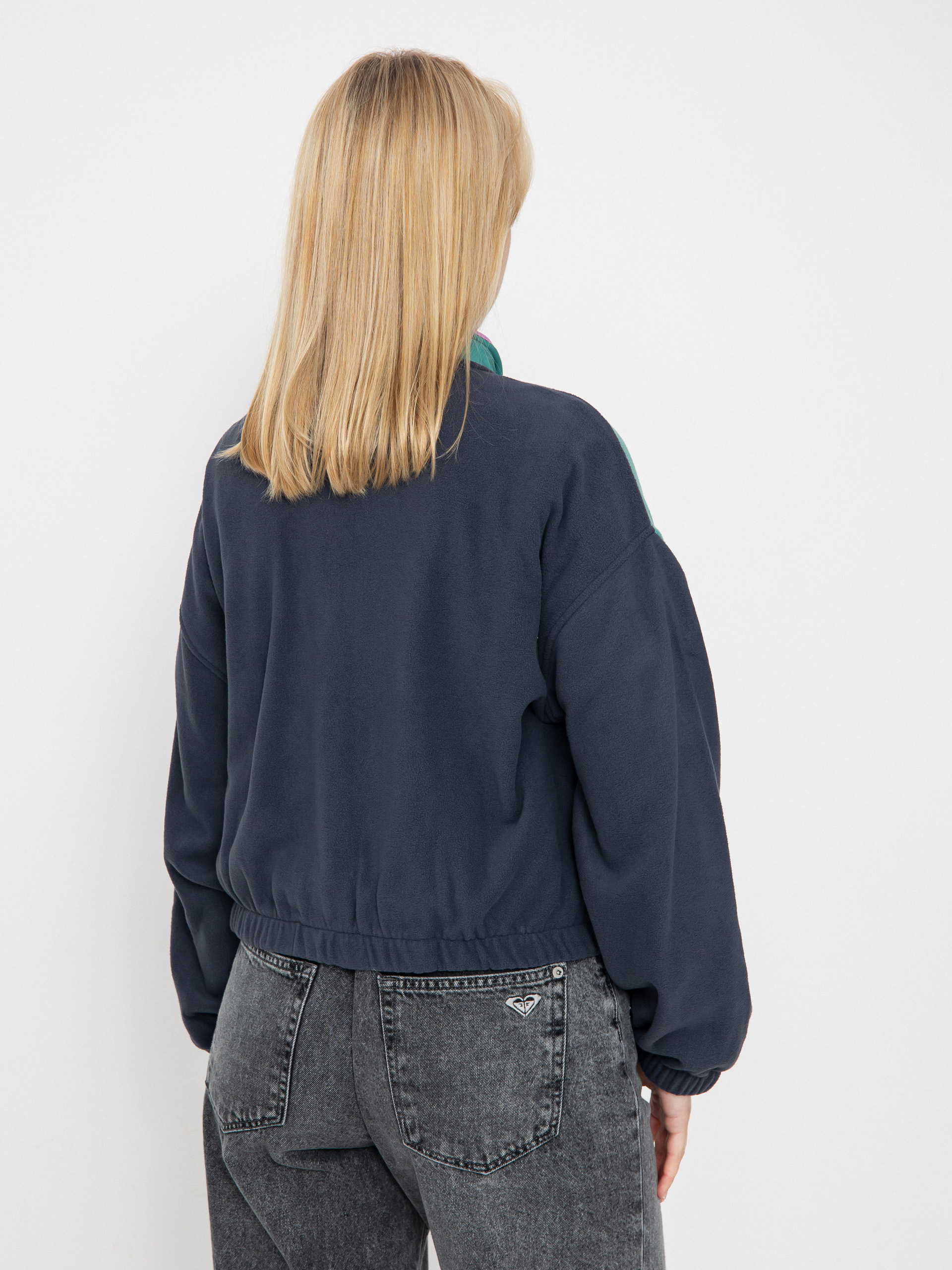 Жіночий Флісовий светр Quiksilver Kedai FZ (india ink)