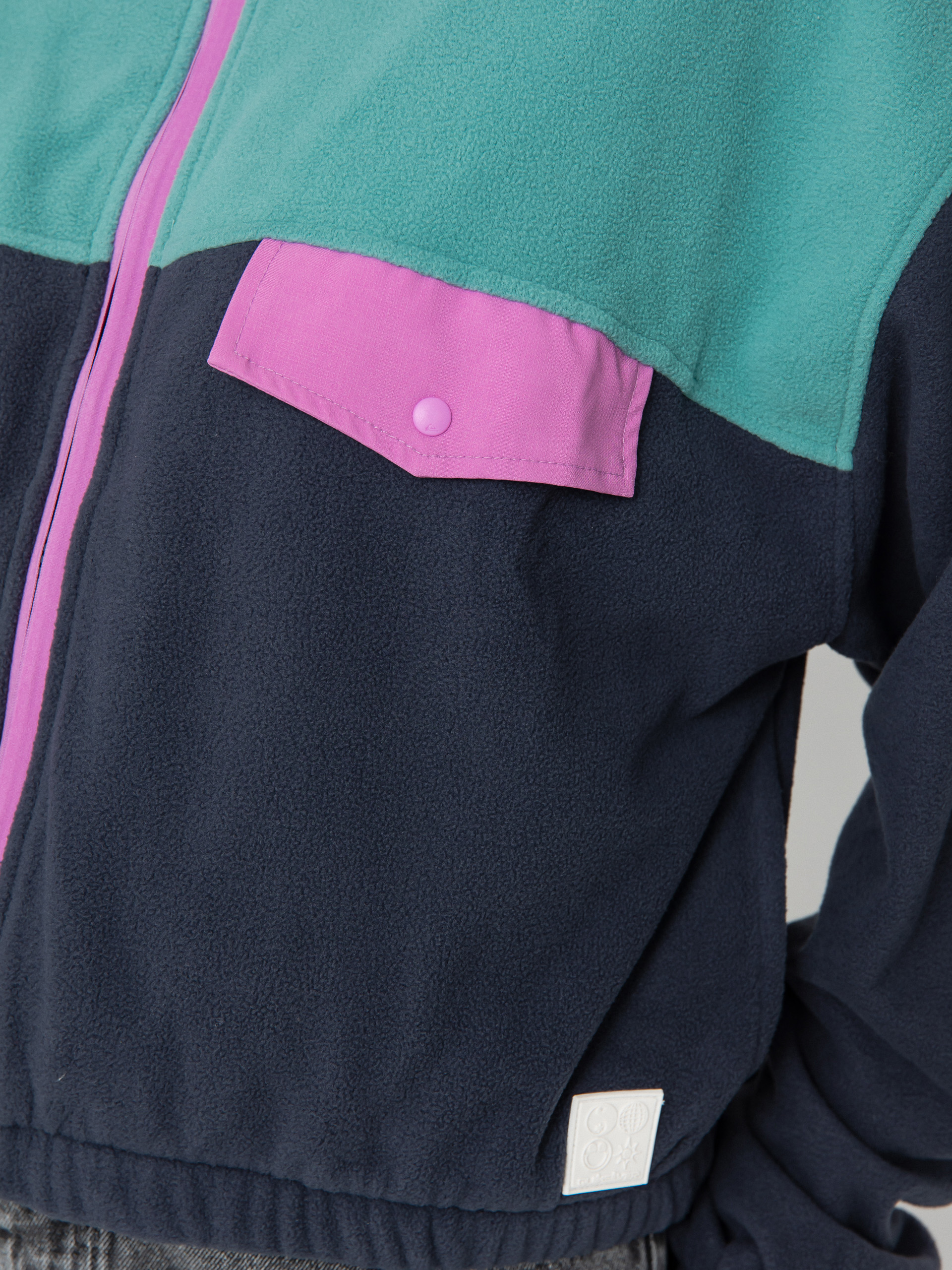 Жіночий Флісовий светр Quiksilver Kedai FZ (india ink)