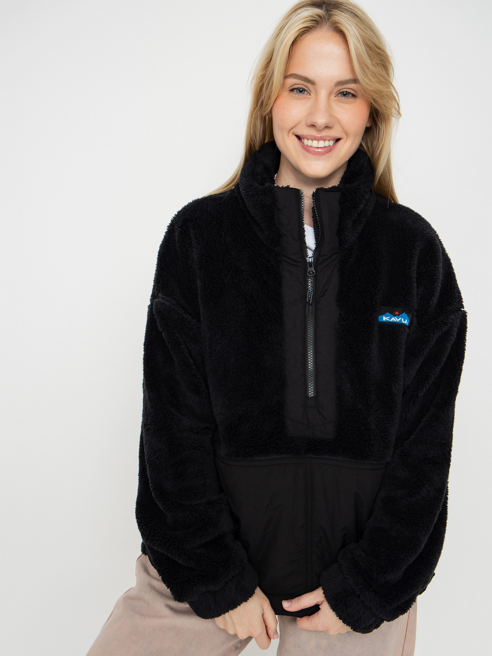 Флісовий светр Kavu Rockhaven Wmn (blackout)