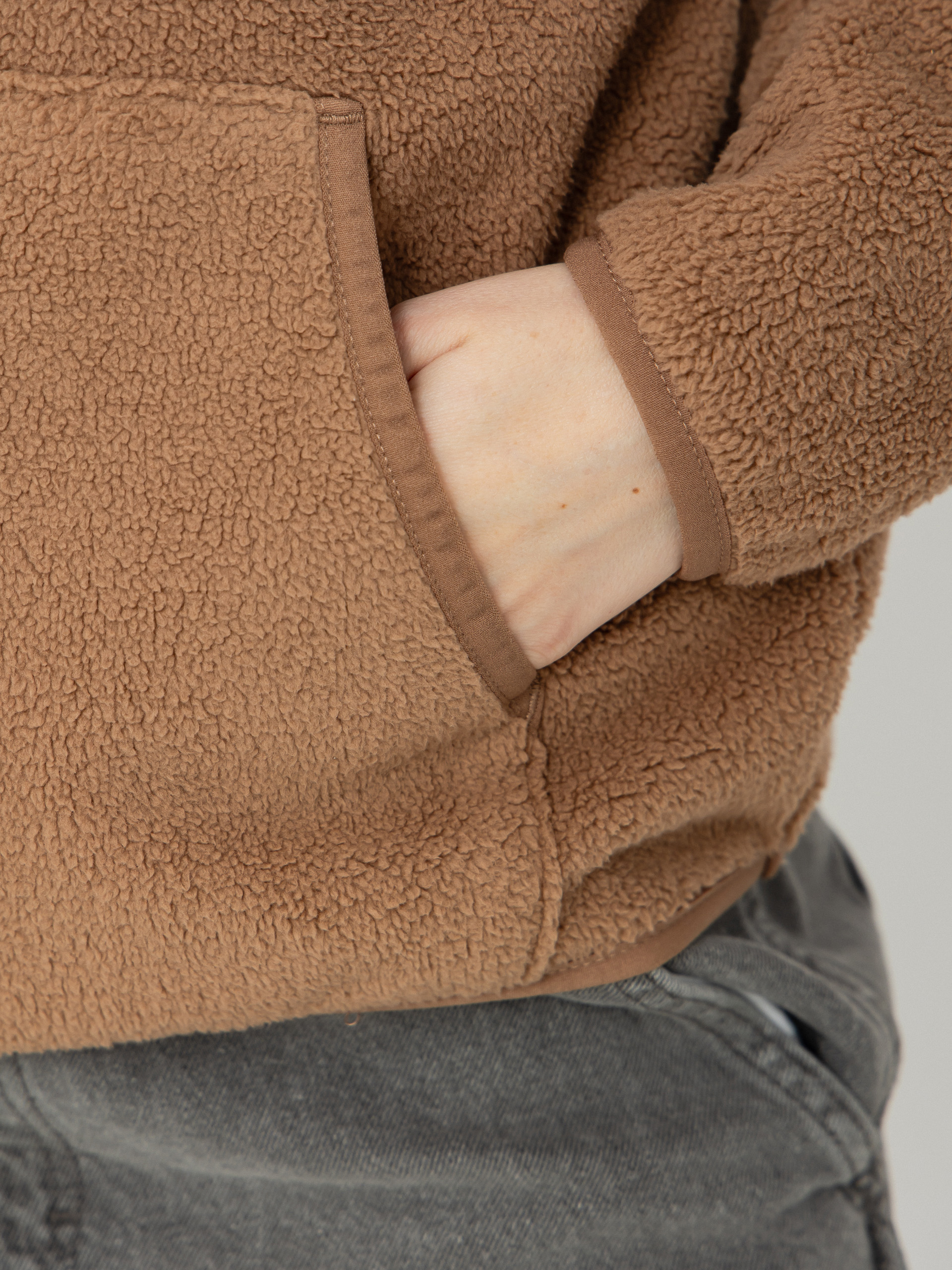 Жіночий Флісовий светр Roxy Cool Calling (woodsmoke)