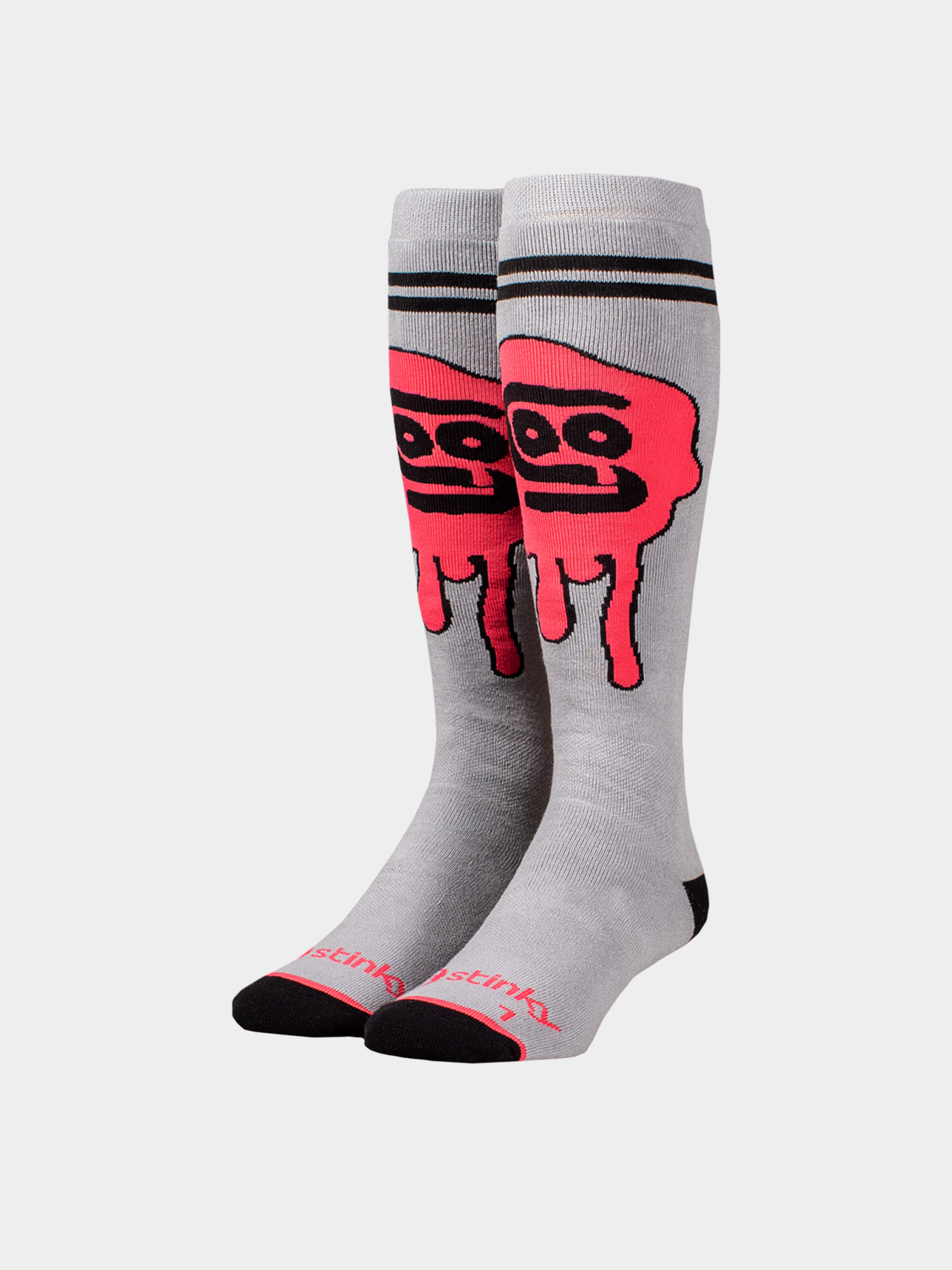 Шкарпетки Stinky Socks Drip Skull (soft gray)