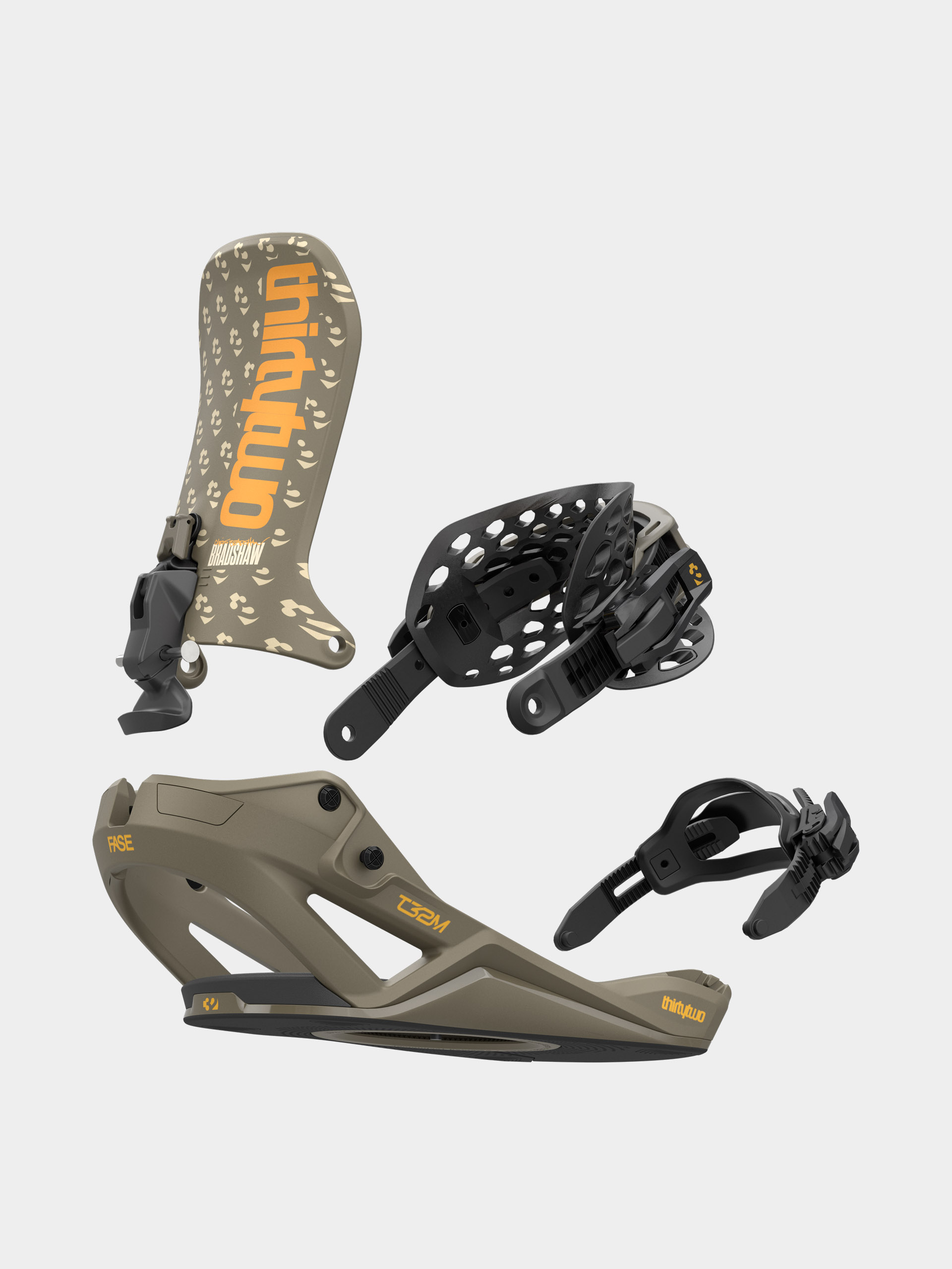 Сноубордичні кріплення ThirtyTwo T32M Fase (green)
