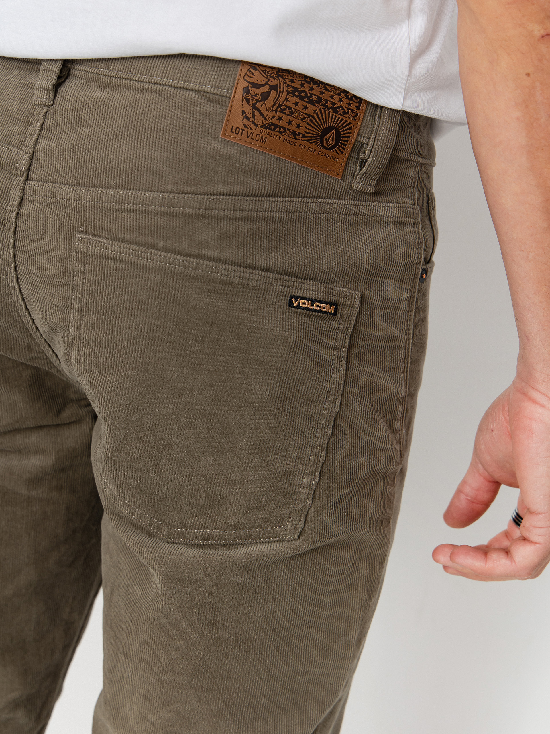 Штани Volcom Solver 5 Pocket Cord (brindle)