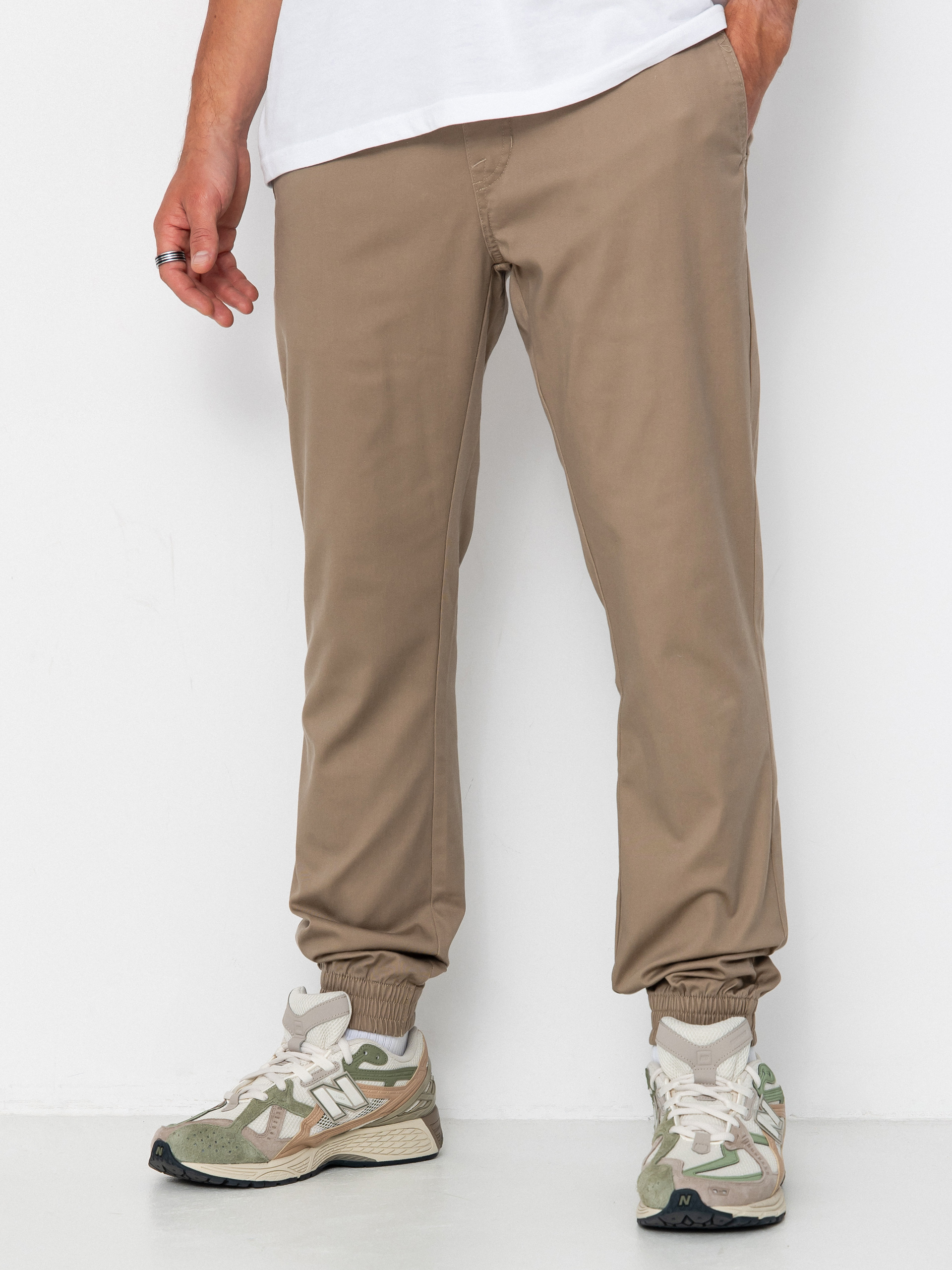 Штани Volcom Frickin Slim Jogger (khaki)