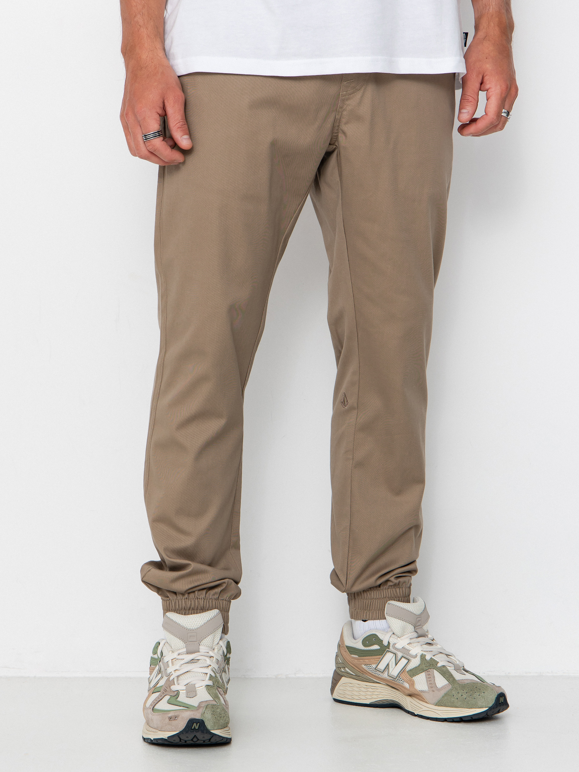 Штани Volcom Frickin Slim Jogger (khaki)