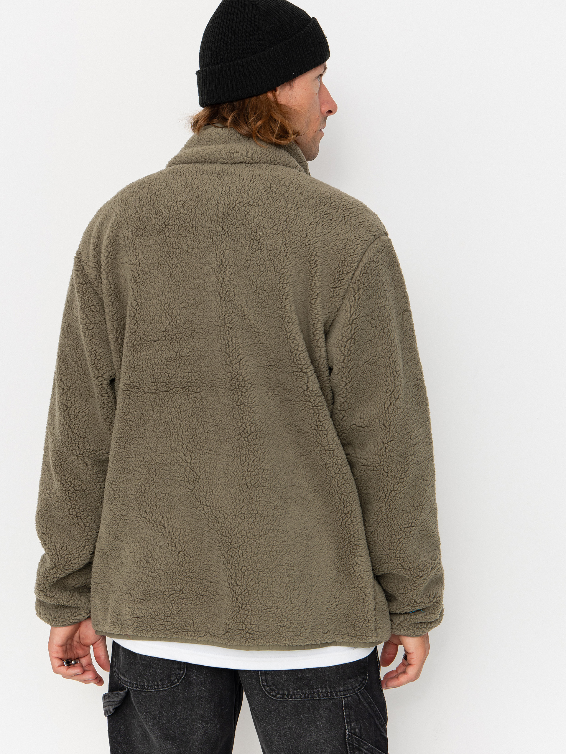 Чоловічий Флісовий светр Columbia Rugged Ridge High Pile Full Zip (stone green)