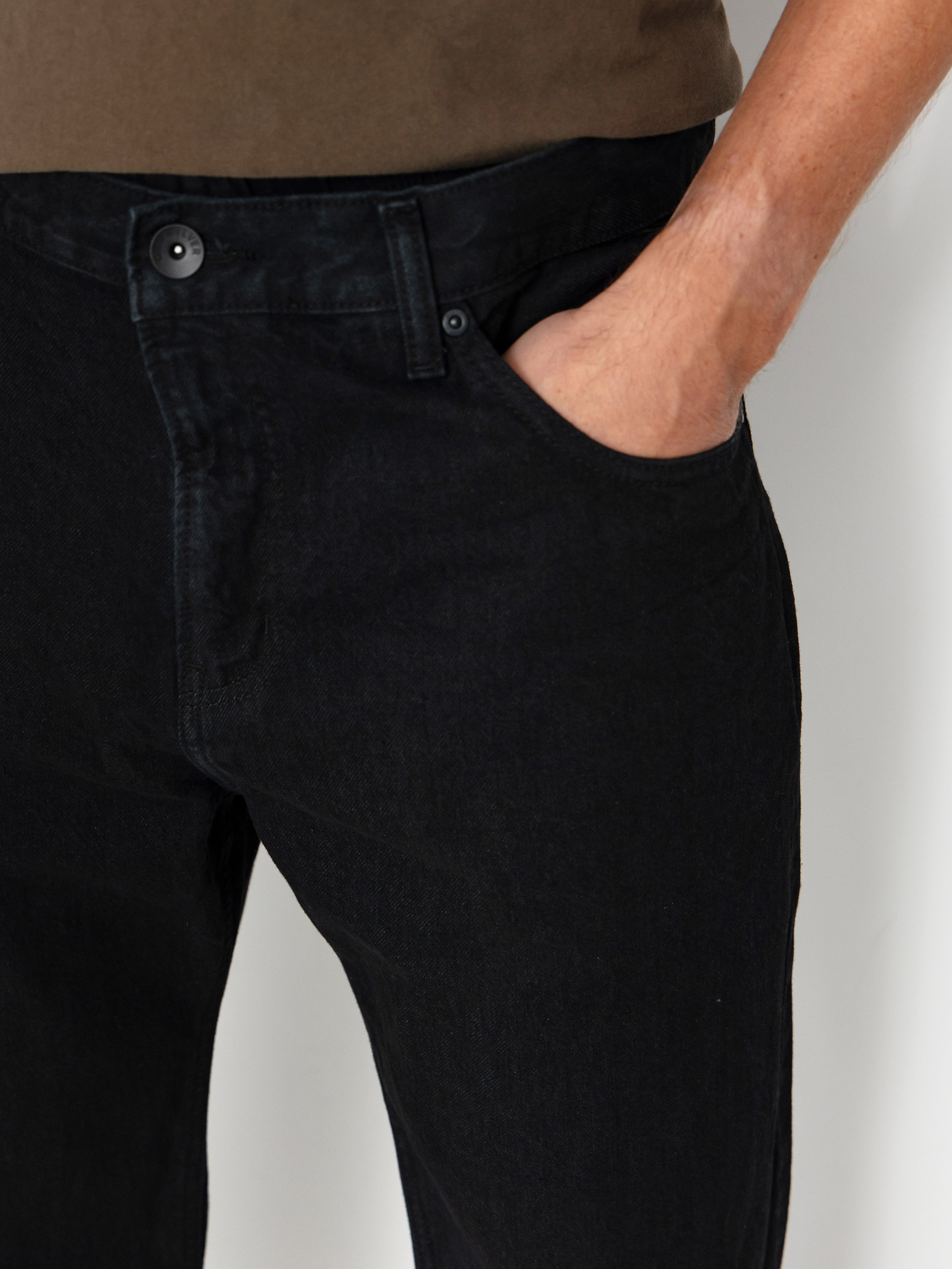 Штани Quiksilver Baggy Denim (black)