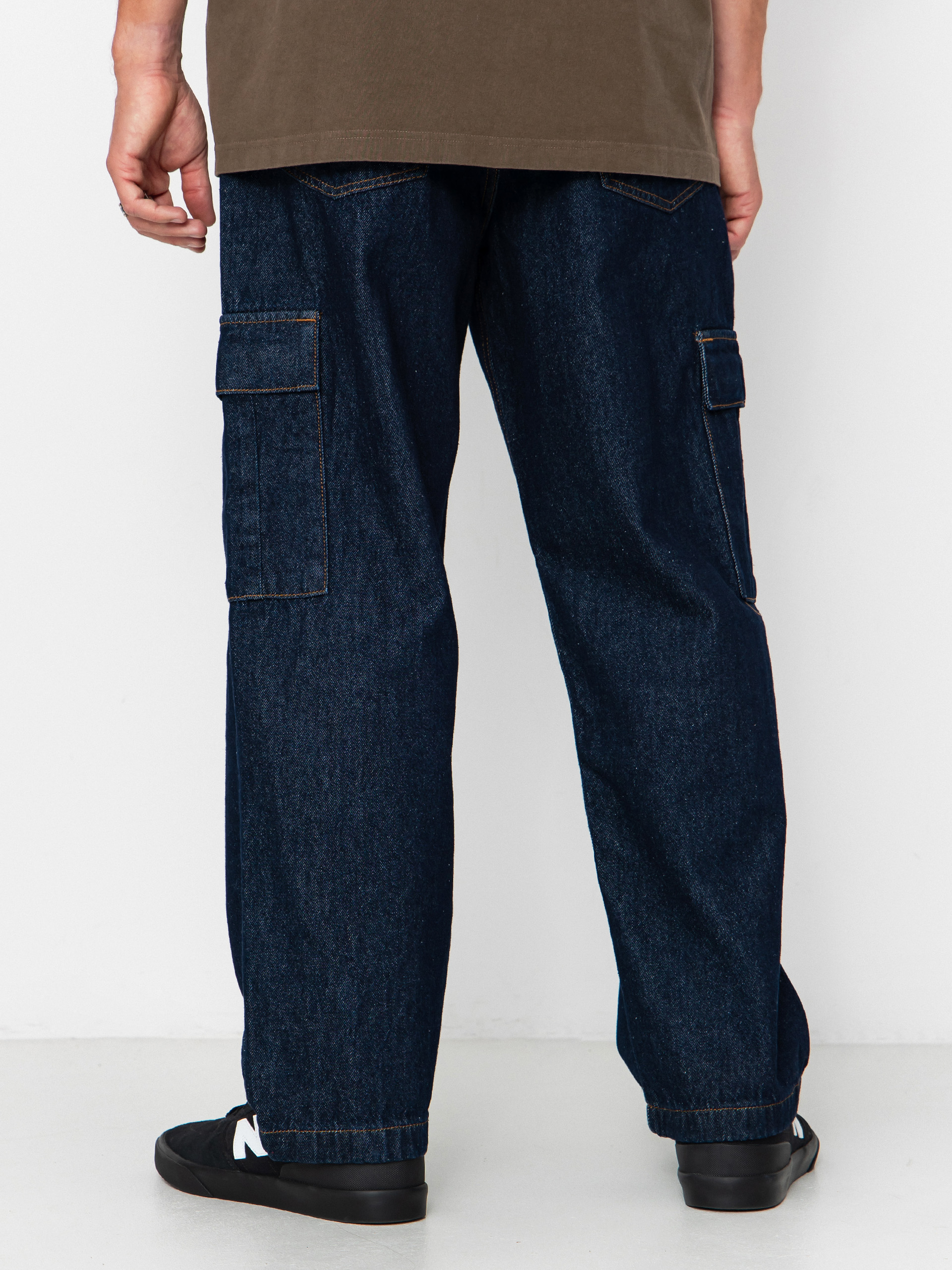 Штани DC Worker Baggy Denim Cargo (dark denim)