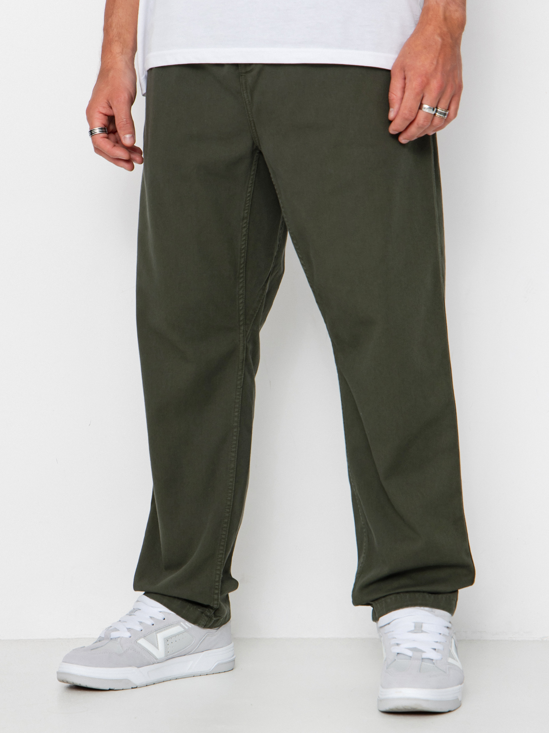 Штани Carhartt WIP Flint (opuntia/garment dyed)