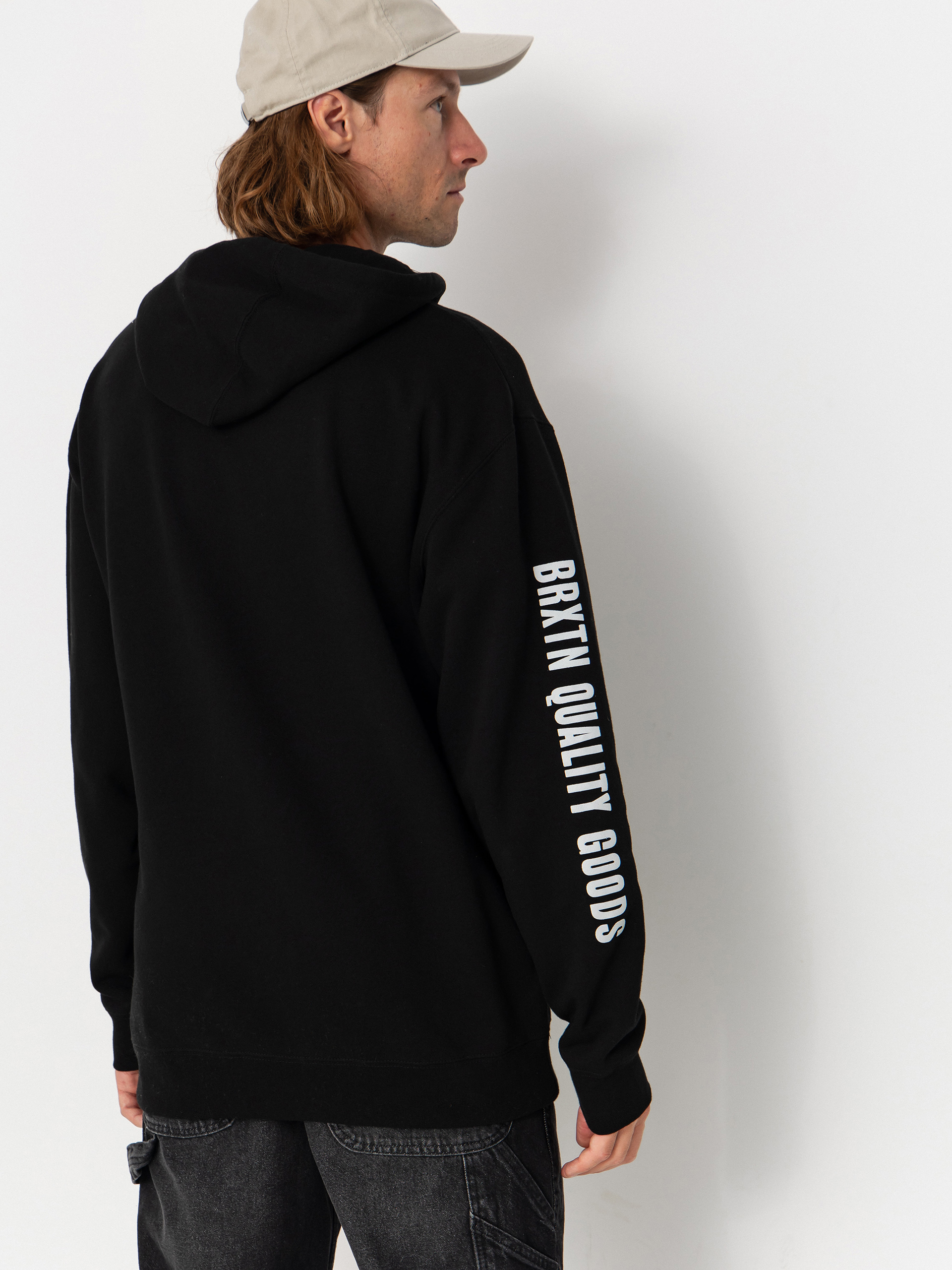 Худі Brixton Woodburn Label HD (black)