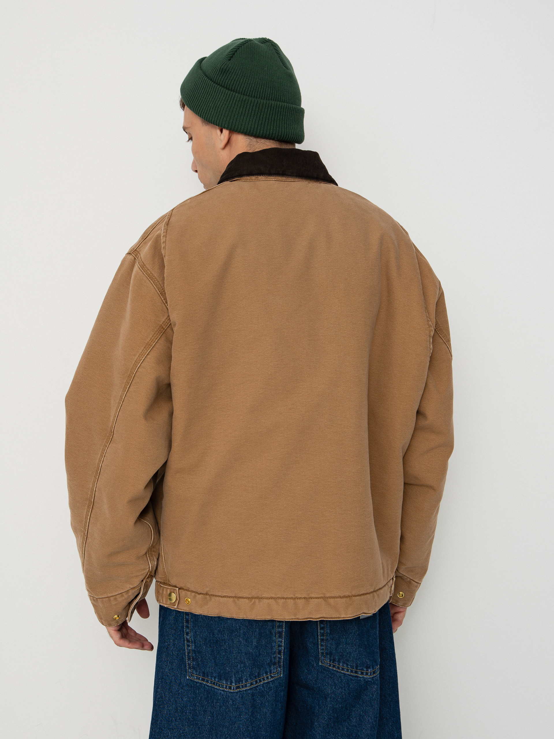 Куртка Carhartt WIP OG Detroit (hamilton brown/tobacco/stone canvas)