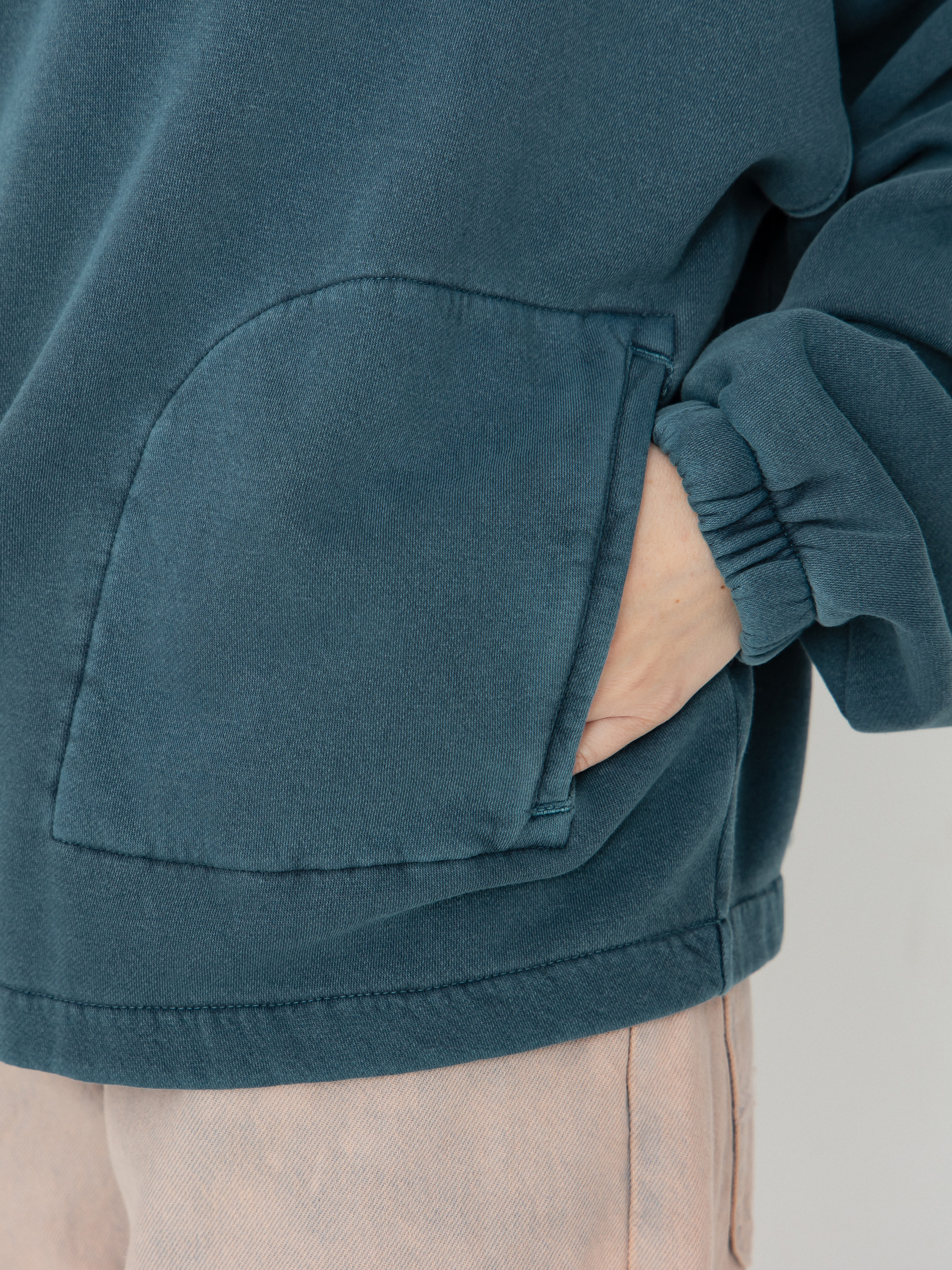 Світшот Volcom Stone Soft Quarter Zip Wmn (emerald green)