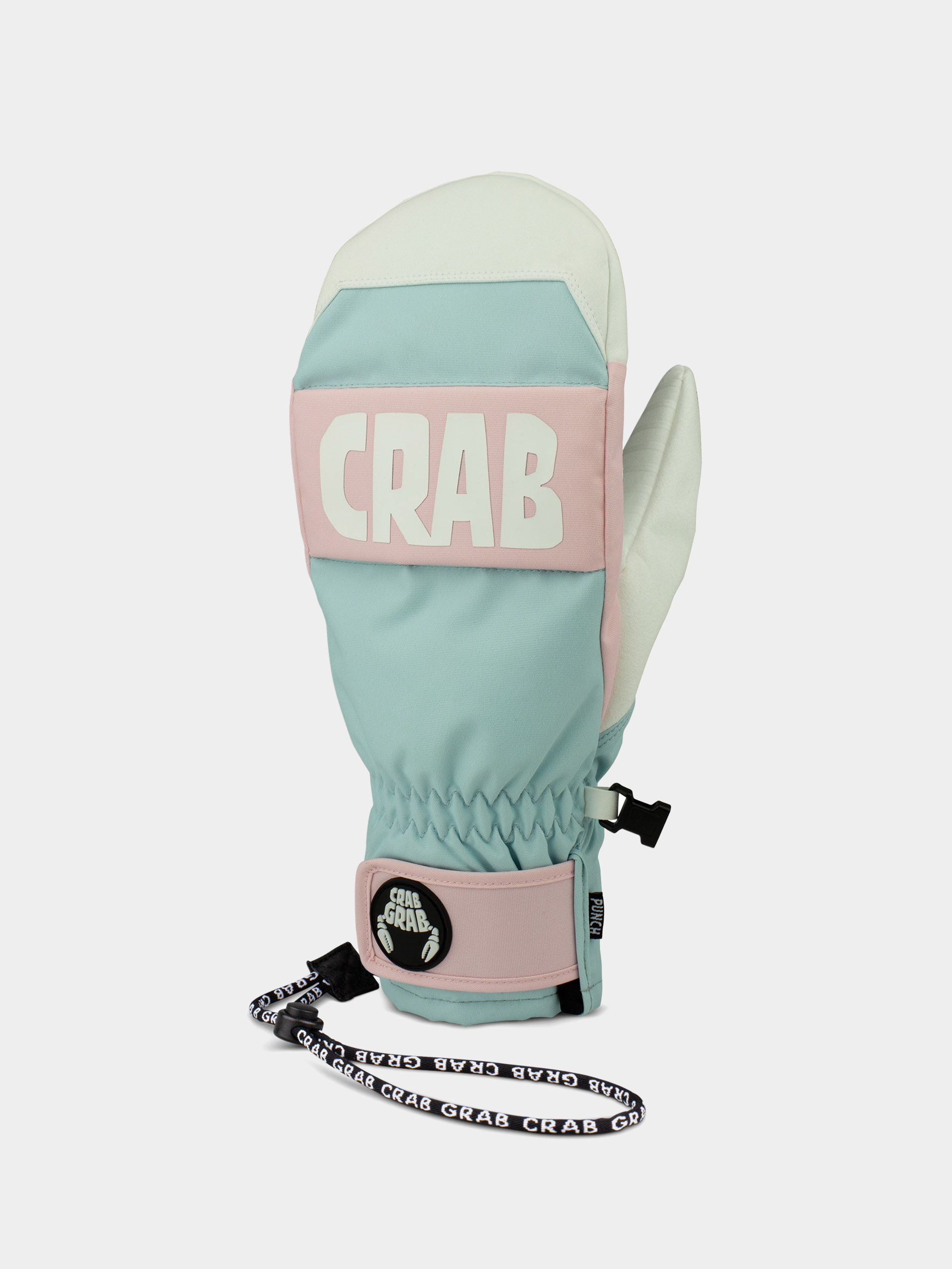 u0420u0443u043au0430u0432u0438u0446u0456 Crab Grab Punch Mitt (baby blue and pink)