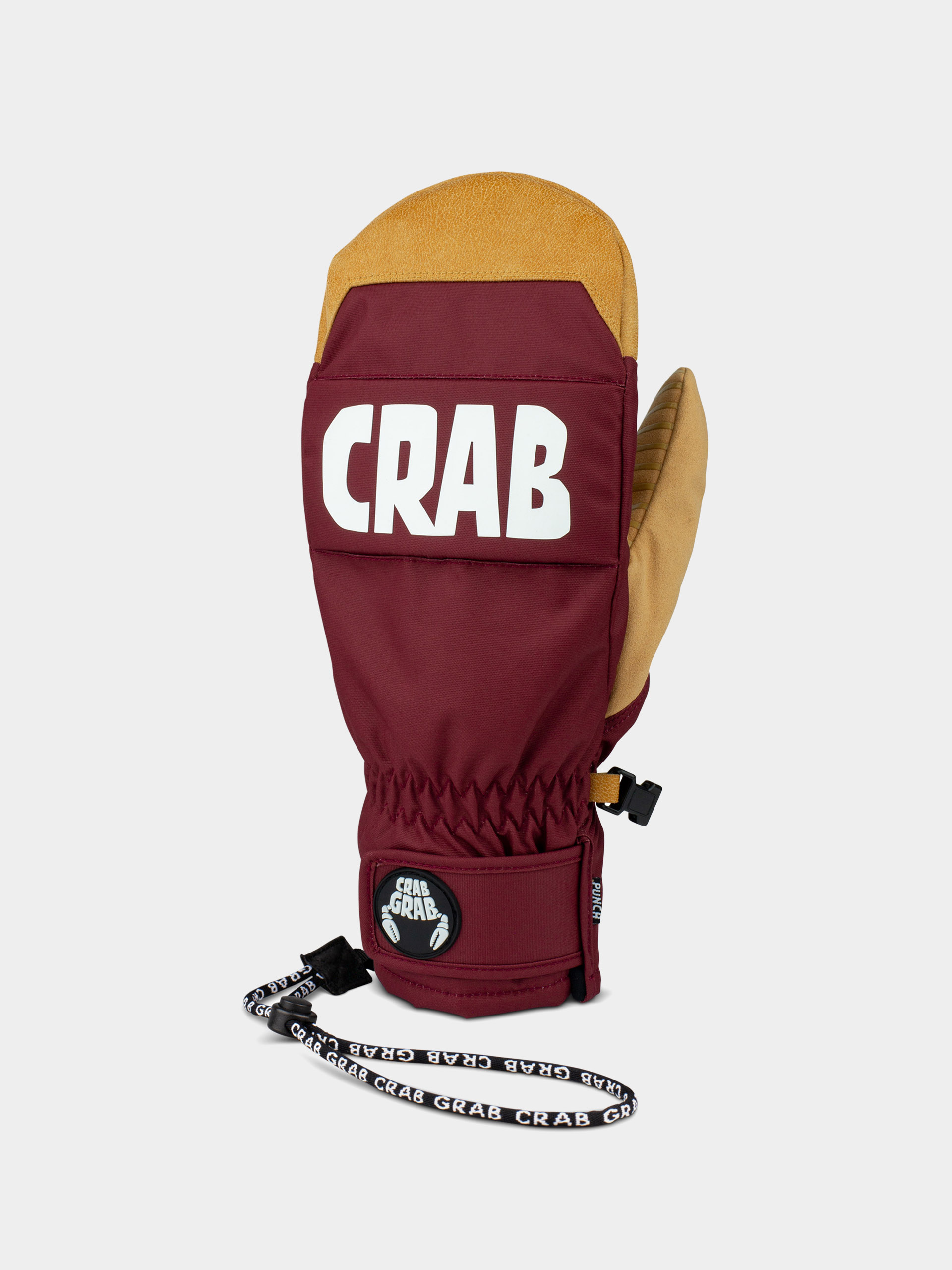 u0420u0443u043au0430u0432u0438u0446u0456 Crab Grab Punch Mitt (maroon)