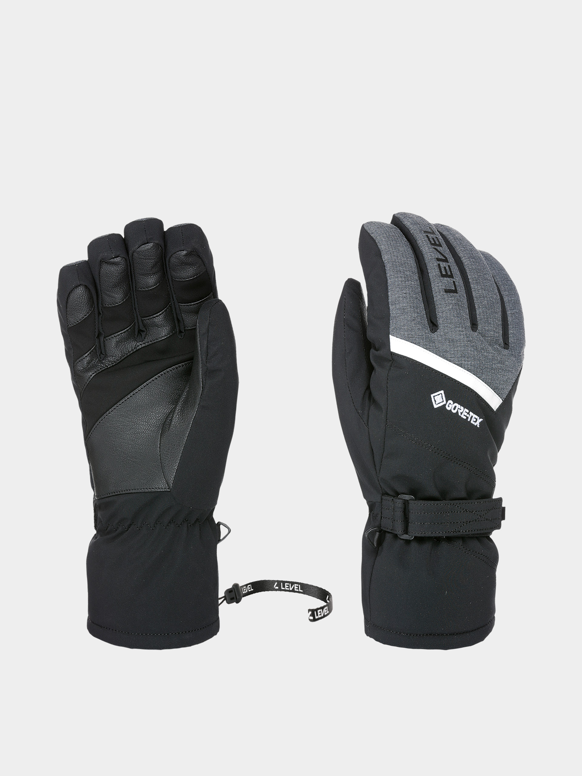 Рукавиці Level Evolution Gore Tex (black grey)