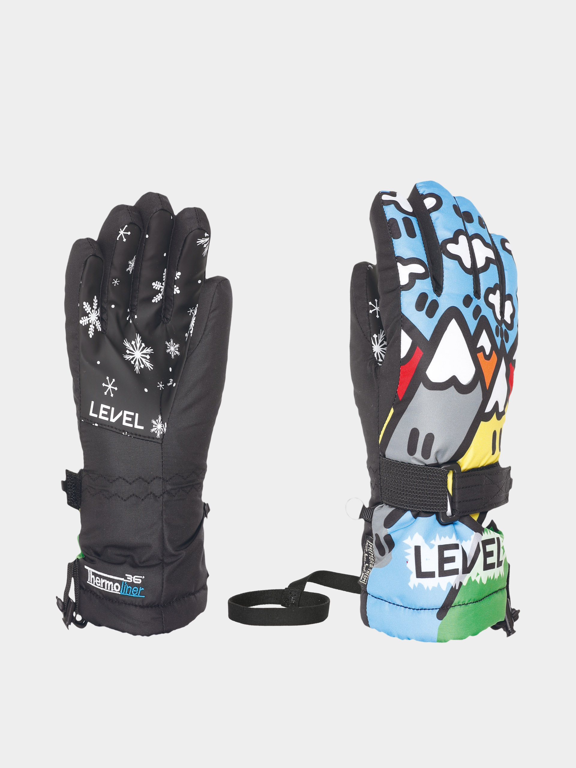 Рукавиці Level Junior JR (pk rainbow)