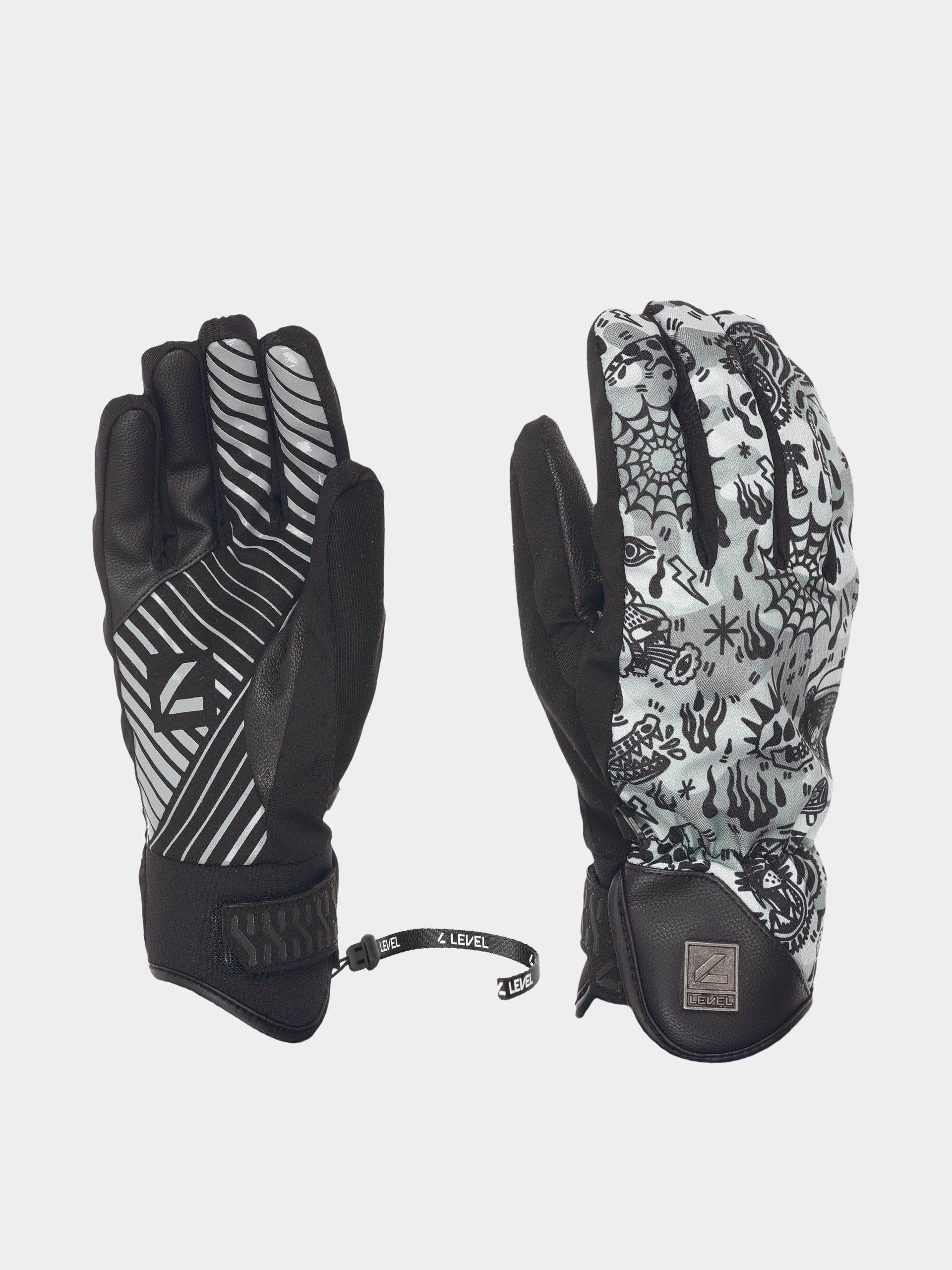 Рукавиці Level Suburban (black camo)