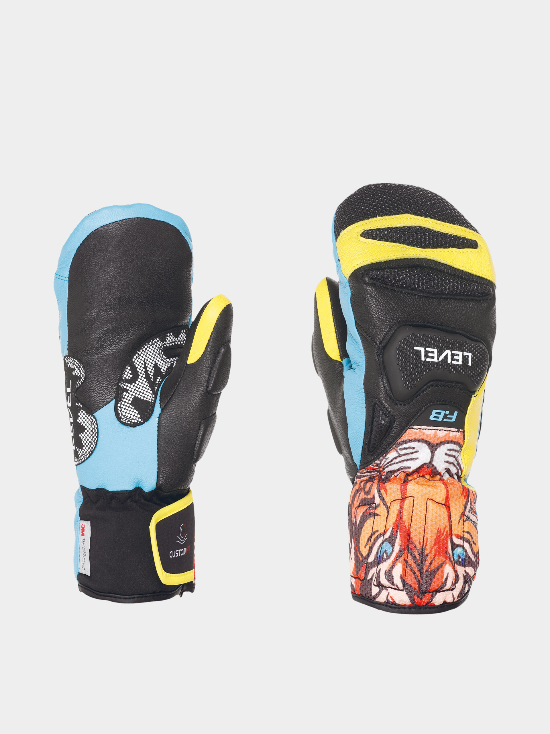 u0420u0443u043au0430u0432u0438u0446u0456 Level Sq Jr Cf Mitt JR (orange)