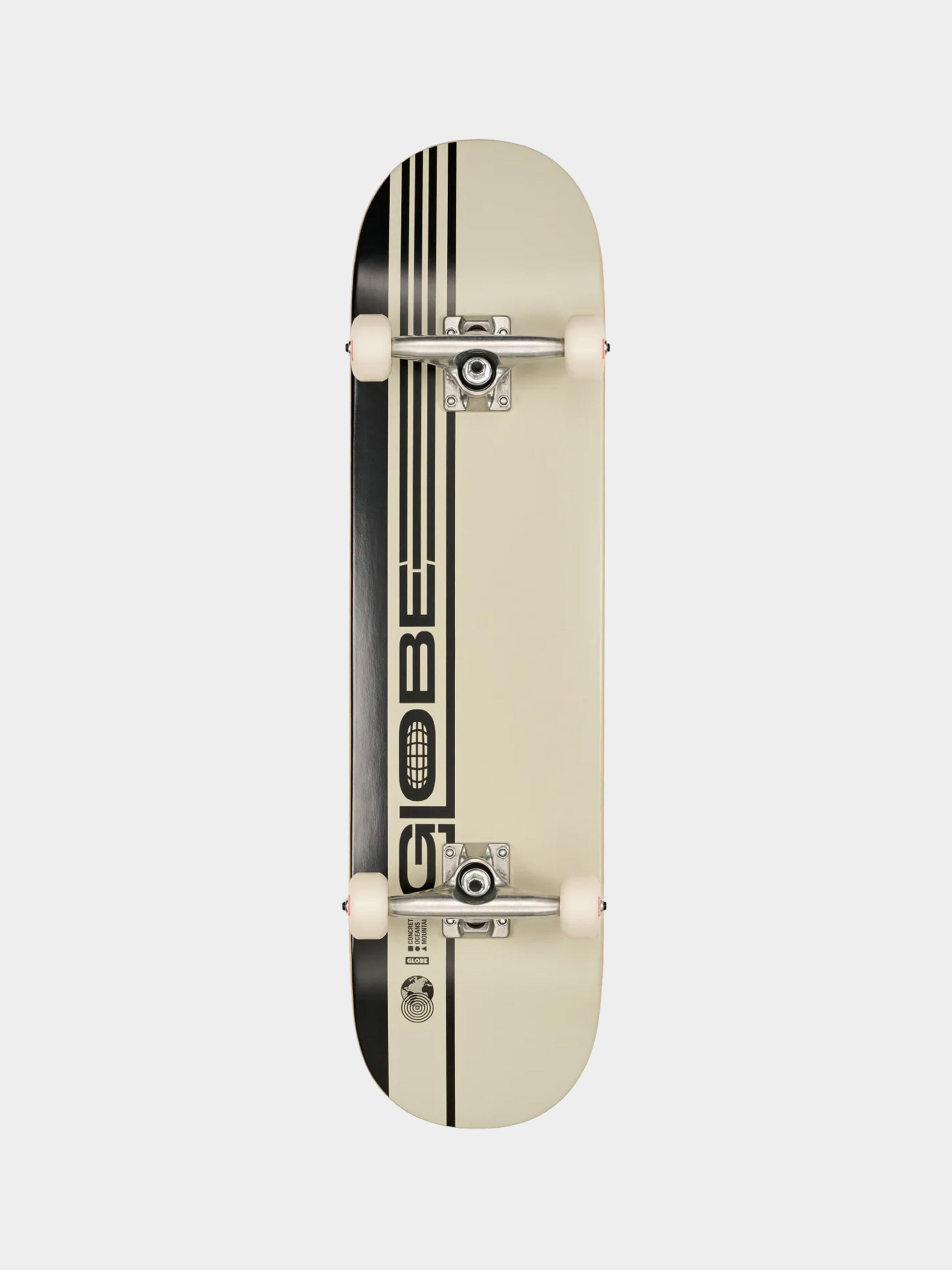 Скейтборд Globe G0 Strype Hard (black/off white)