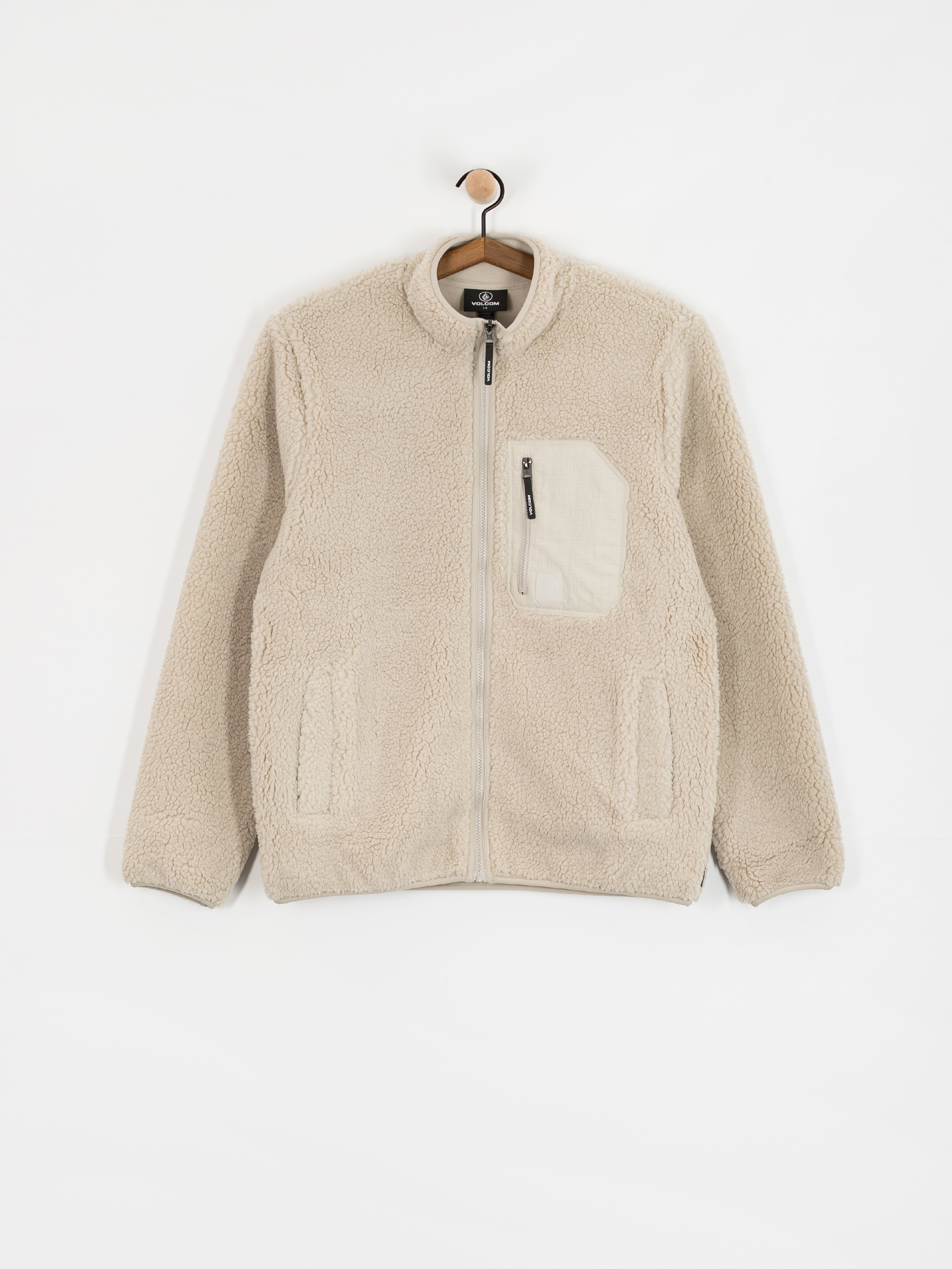 Флісовий светр Volcom Muzzer Fuzzar (stone)