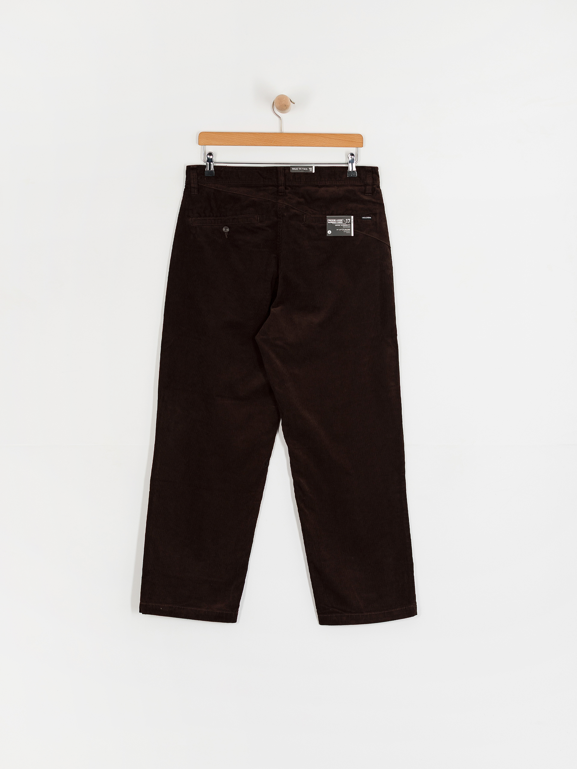 Штани Volcom Frickin Loose Tapered Cord (cacao)