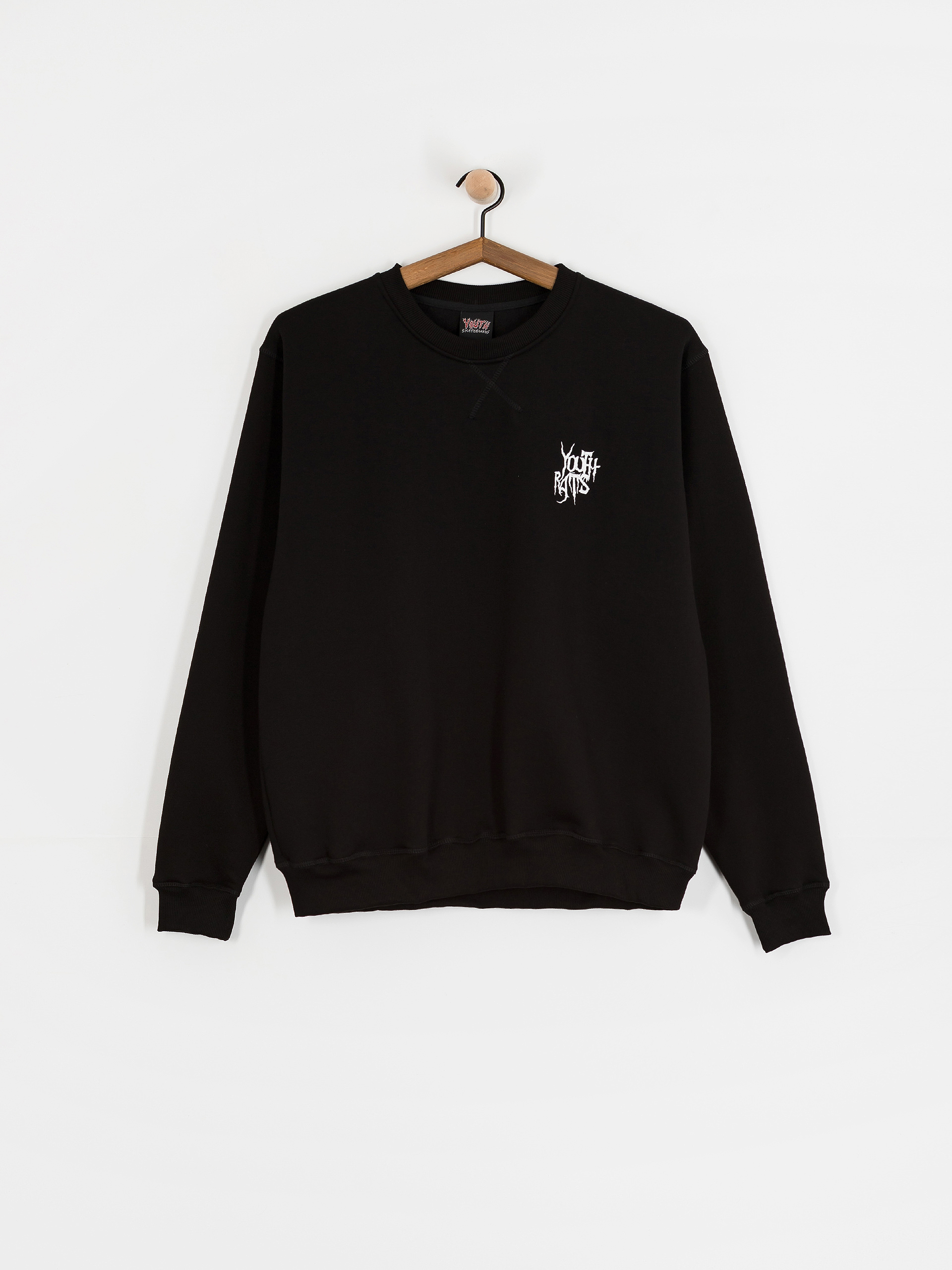 Світшот Youth Skateboards Skate Rat Crew (black)