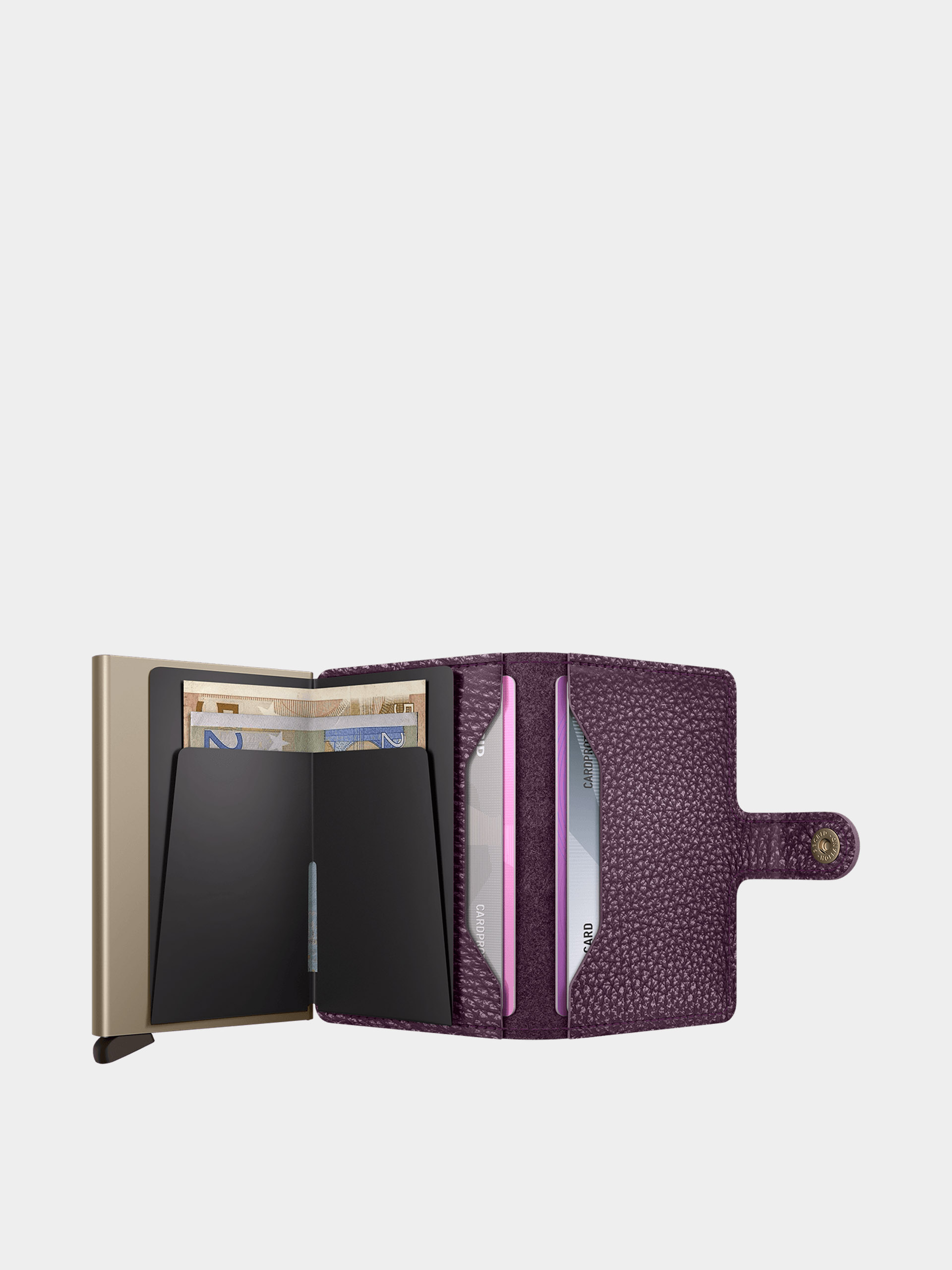 Гаманець Secrid Miniwallet (pebble grape)