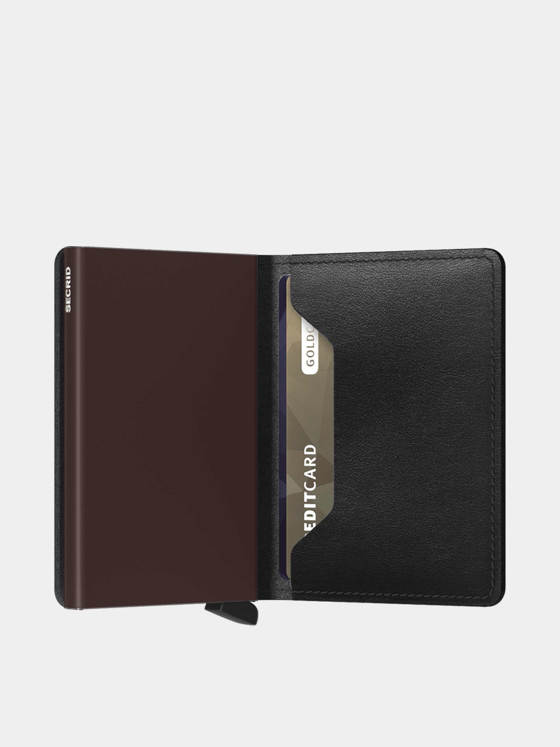 Гаманець Secrid Slimwallet (original black/brown)