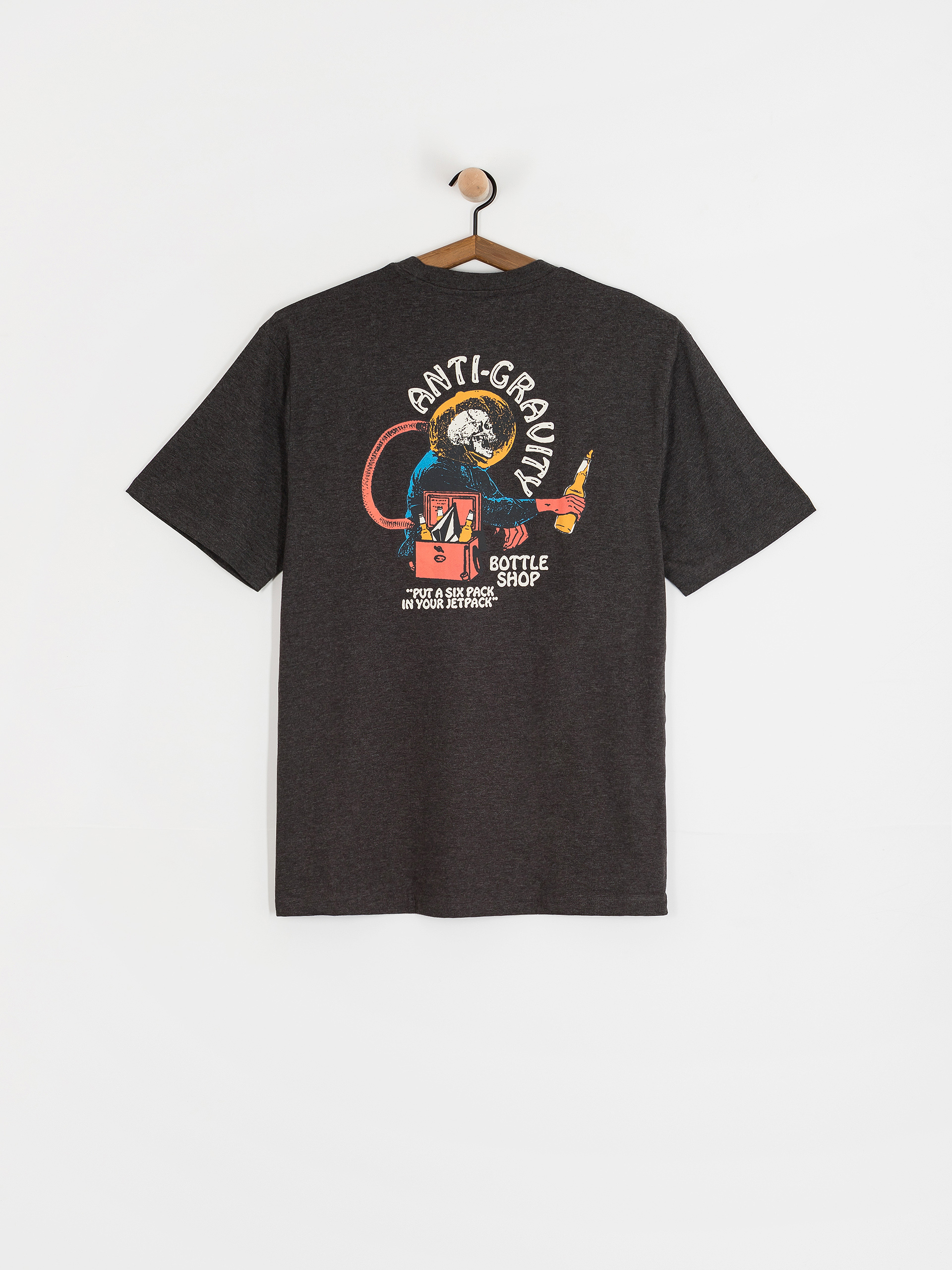 Футболка Volcom Anti Gravity Hth (heather black)