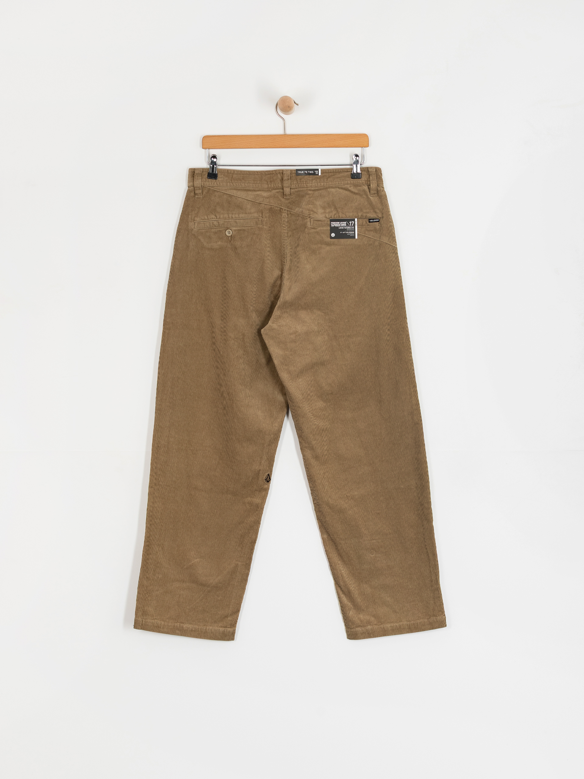 Штани Volcom Frickin Loose Tapered Cord (khaki)