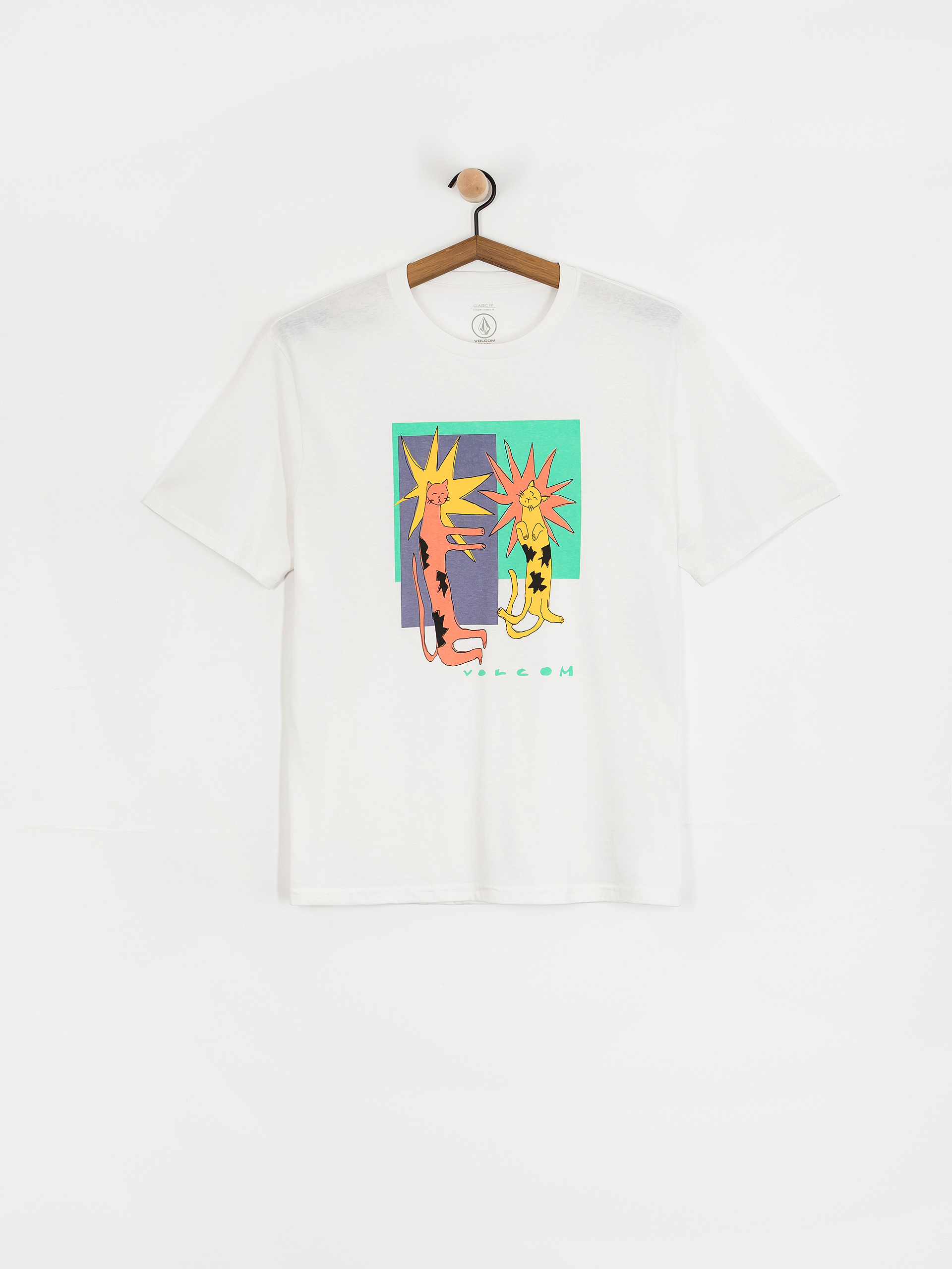 Футболка Volcom Longo Cats Bsc (white)