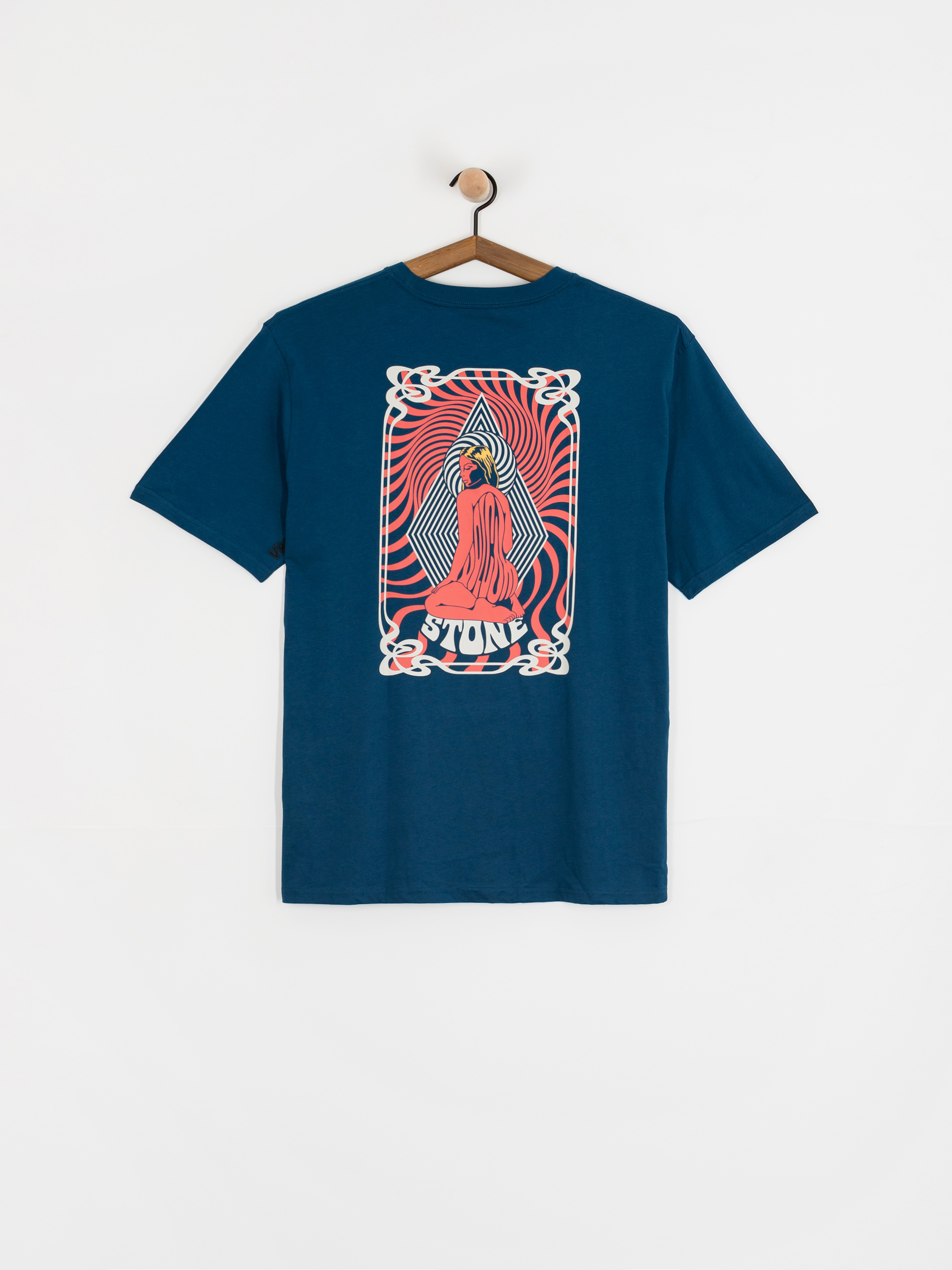 Футболка Volcom Psychback Bsc (cosmic blue)
