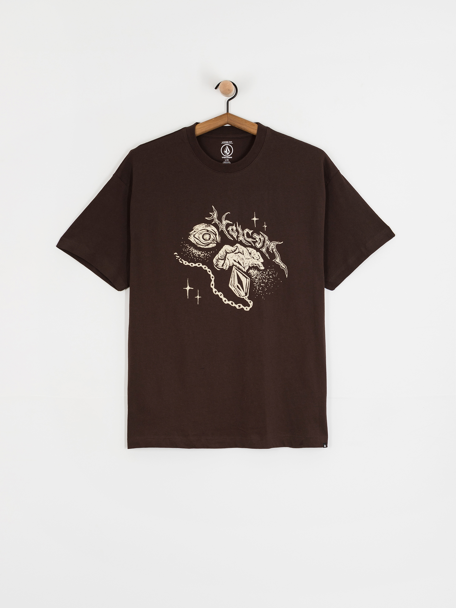 Футболка Volcom Death Truction Lse (cacao)