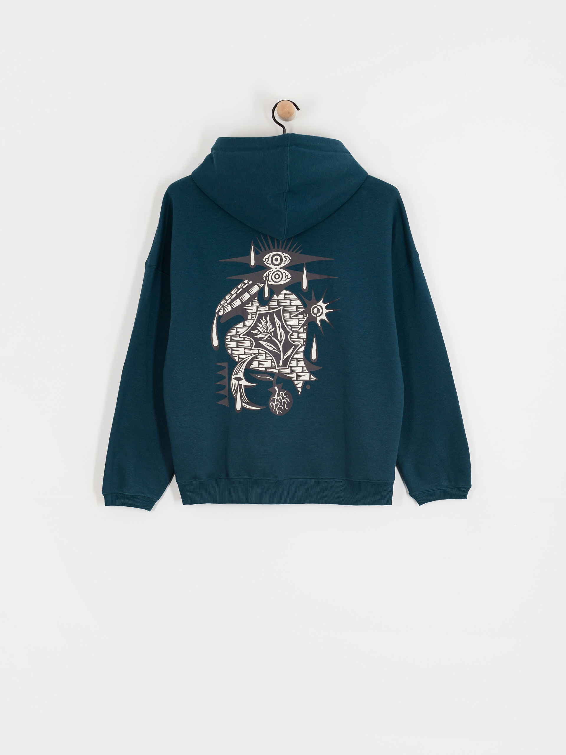 Худі Volcom Fa Vaderetro HD Wmn (emerald green)