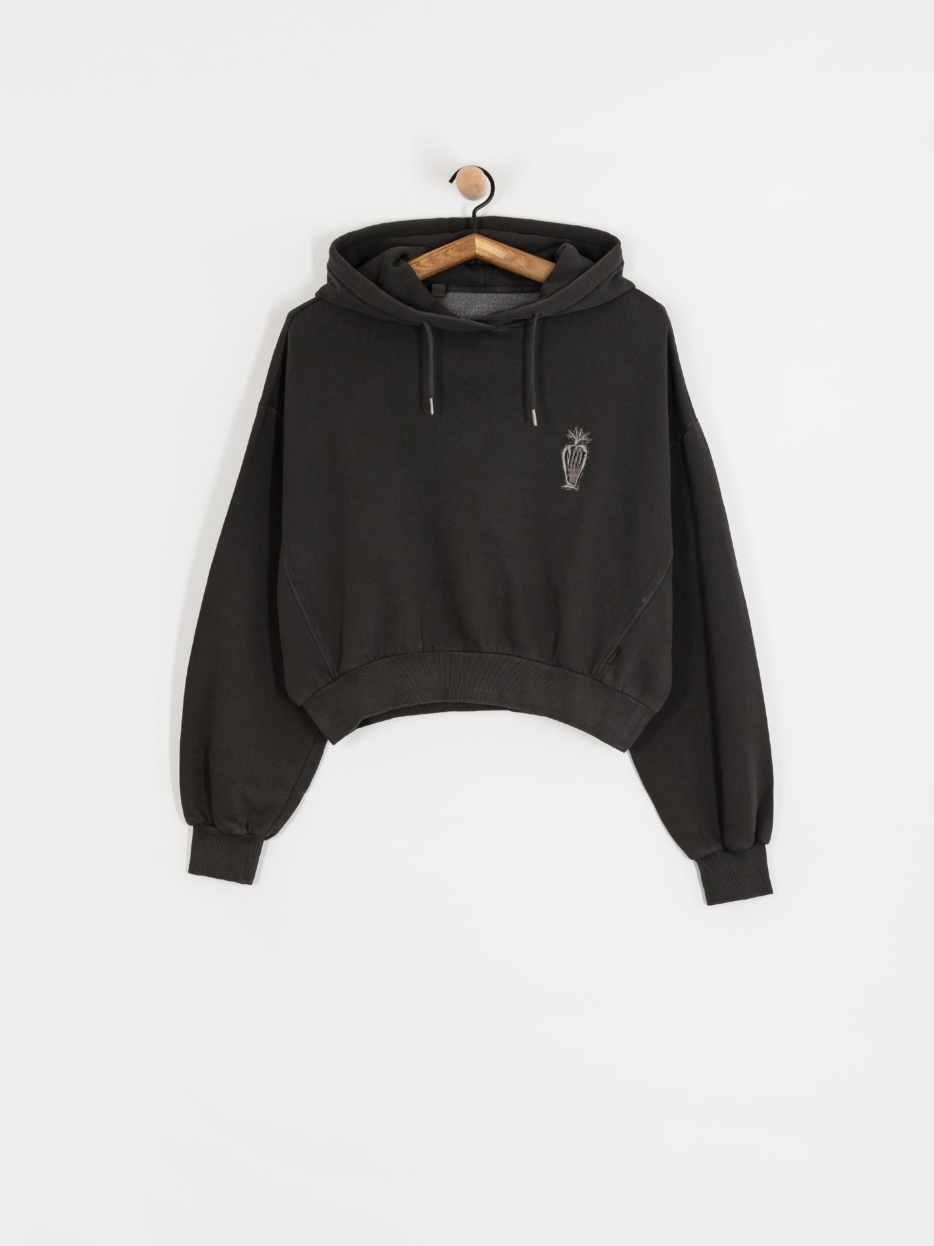 Худі Volcom Fa Vaderetro HD Wmn (vintage black)