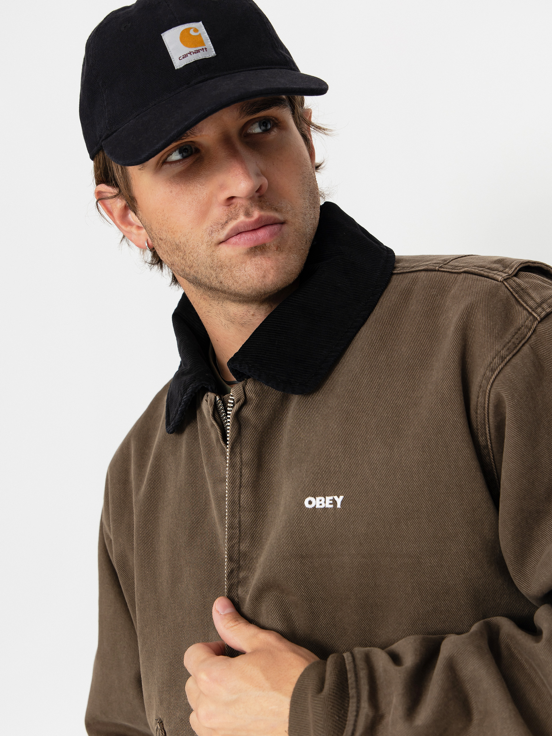 Куртка OBEY Fade Wash Cwu (wren faded wash)