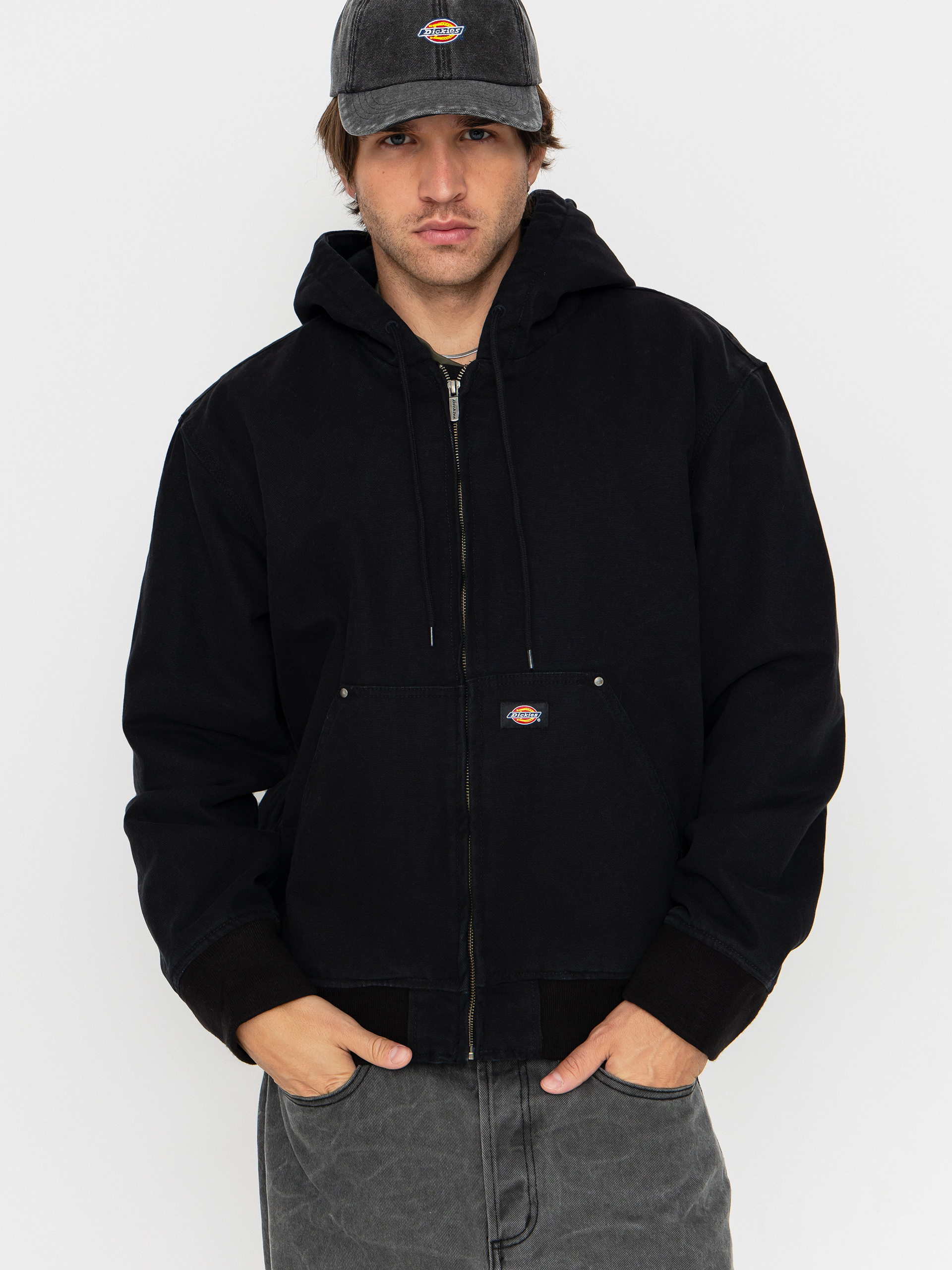 u041au0443u0440u0442u043au0430 Dickies Hilham Hooded Canvas (black)