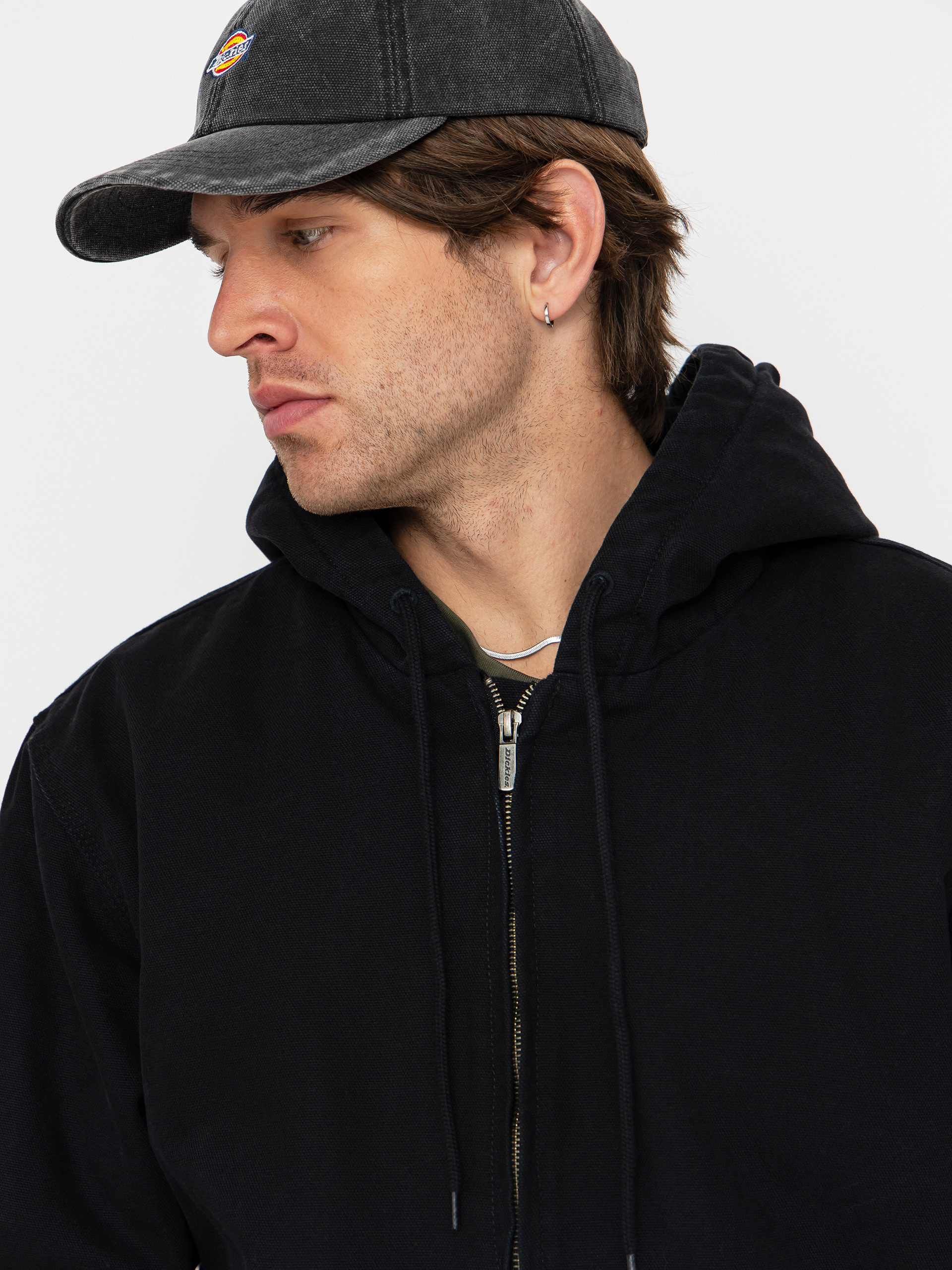 Куртка Dickies Hilham Hooded Canvas (black)