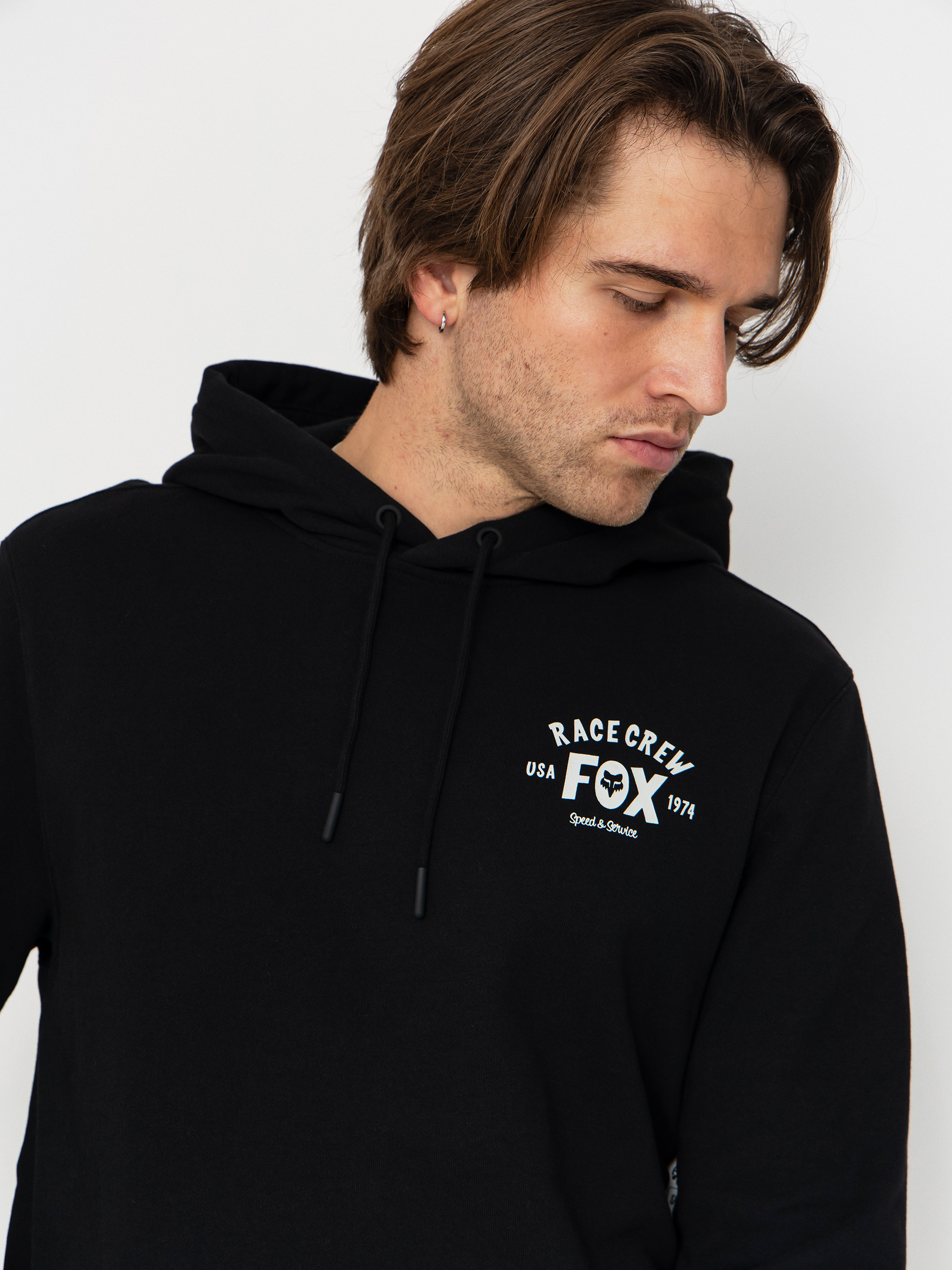 Худі Fox Slogan HD (black)
