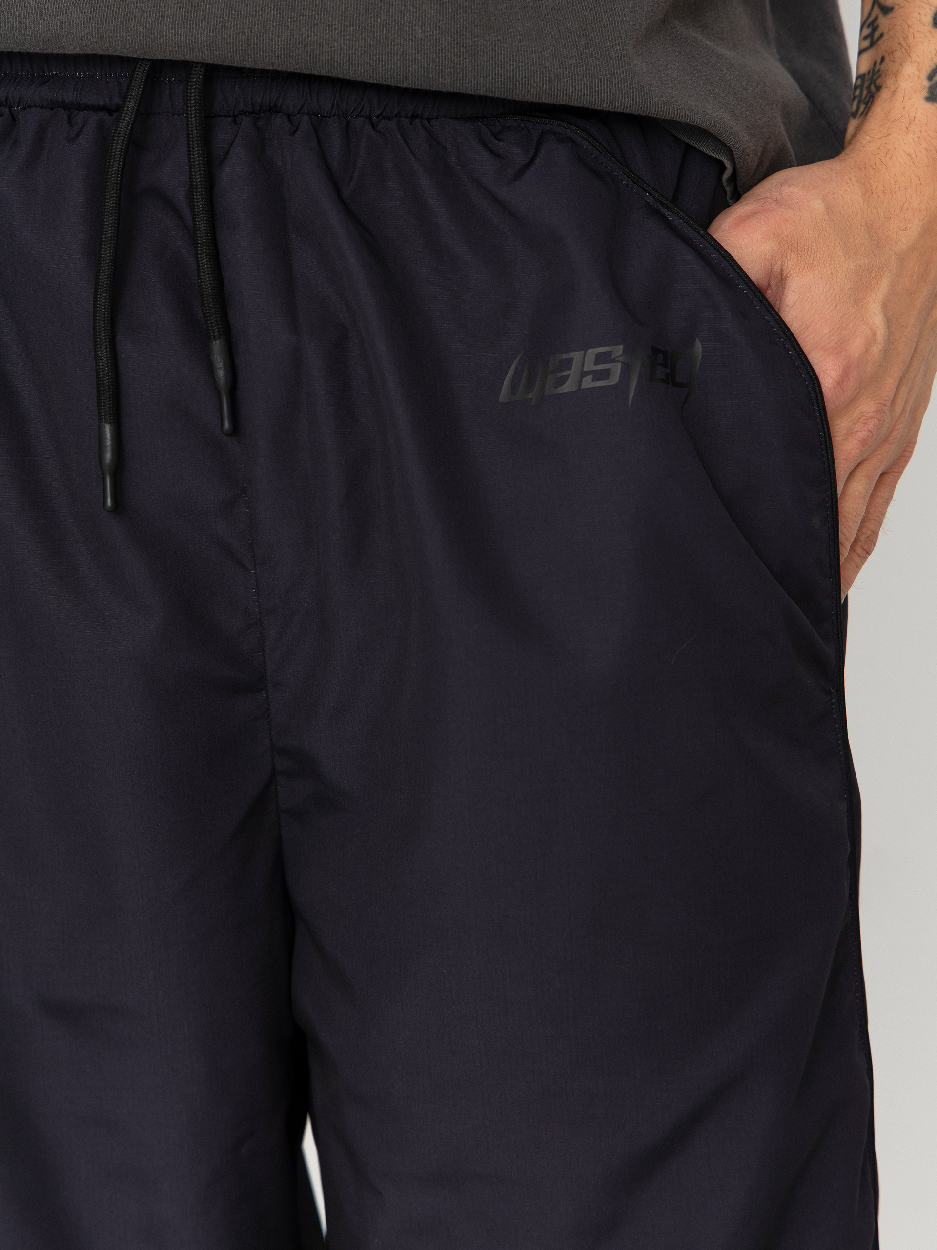 Штани Wasted Paris Spine Track (black)