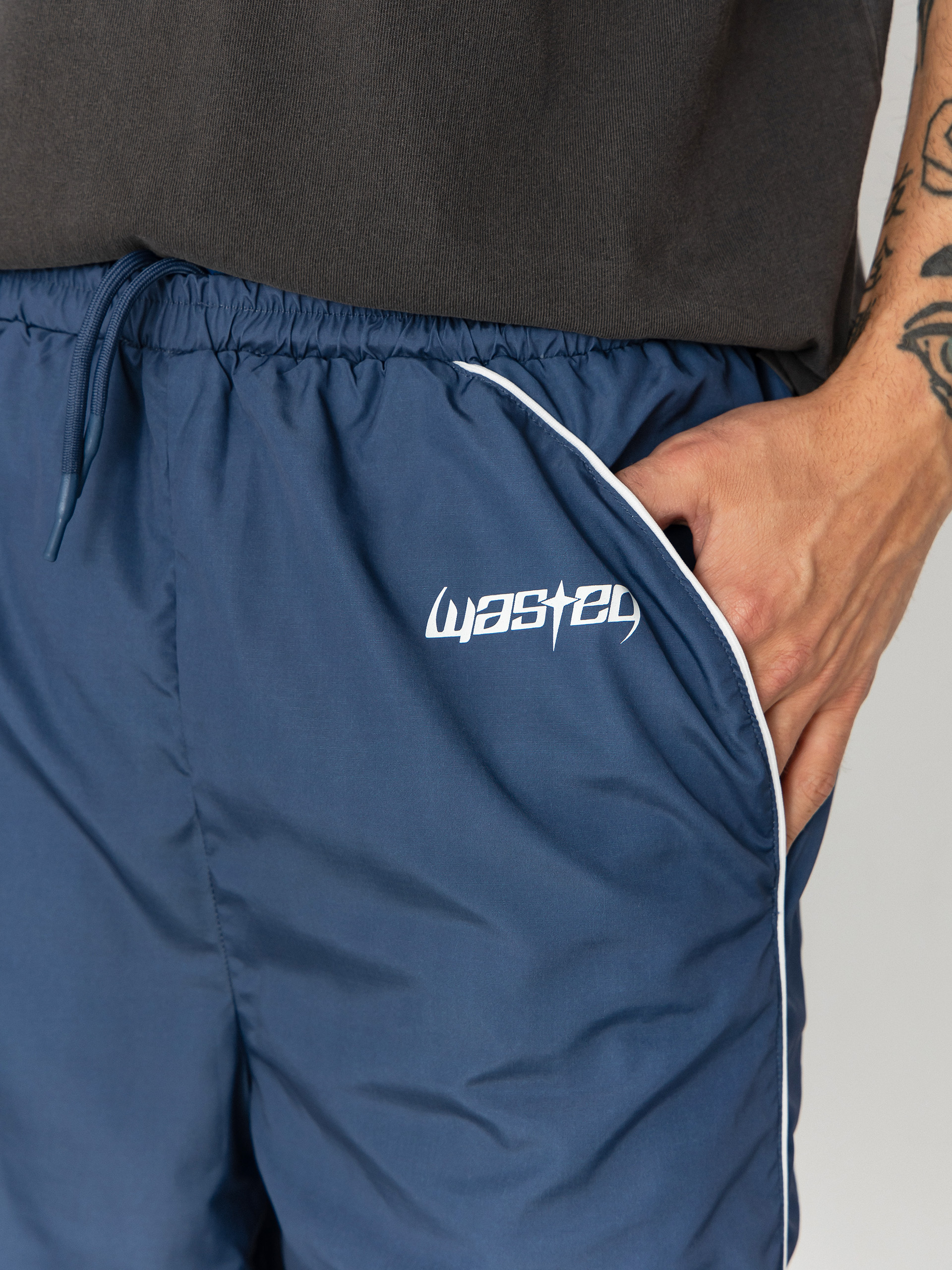 Штани Wasted Paris Spine Track (ash blue)