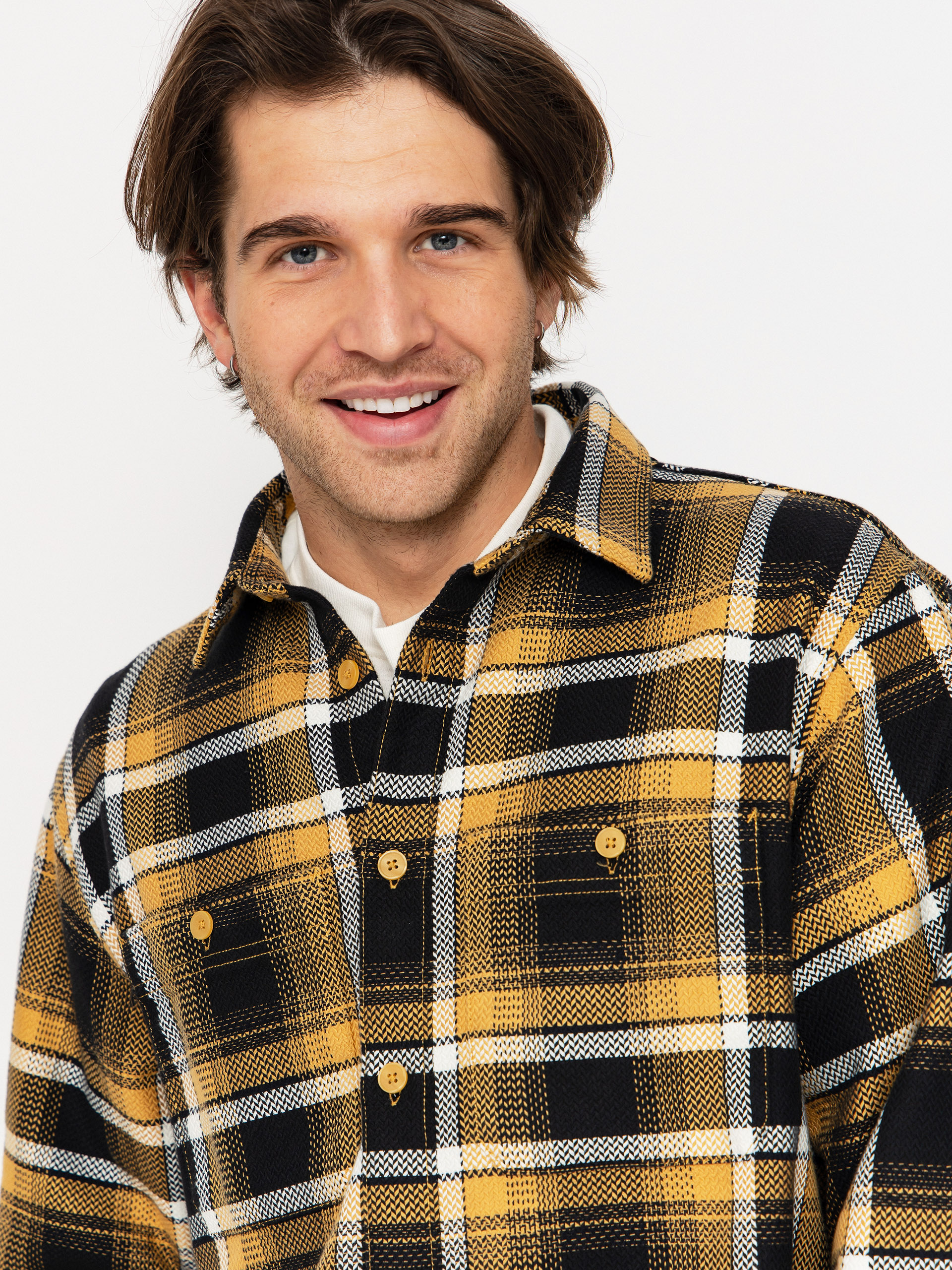 Сорочка Carhartt WIP Vaughn (vaughn check/dijon)